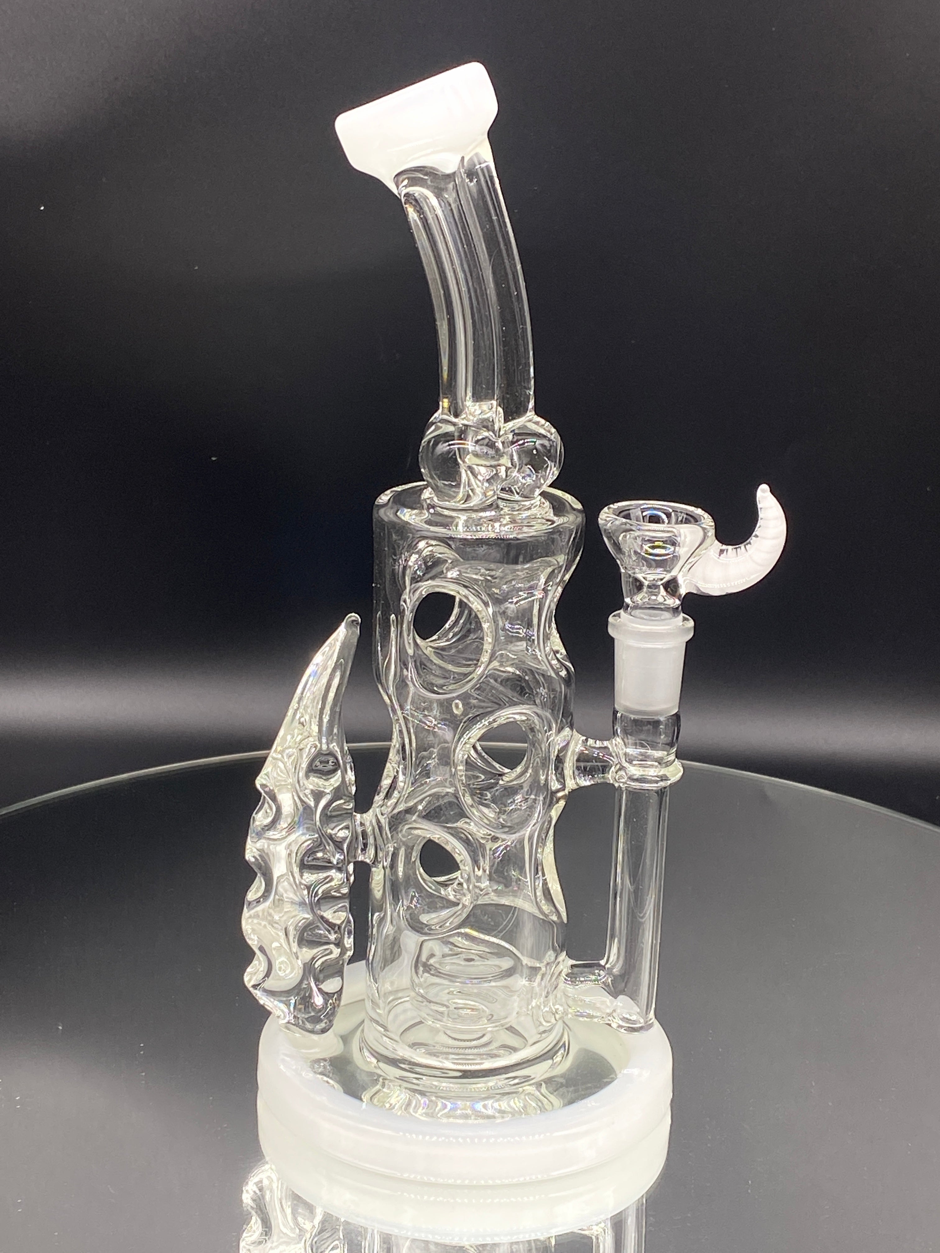Davin Titland Color Accented Custom Doughnut Rig - TheSmokeyMcPotz Collection 