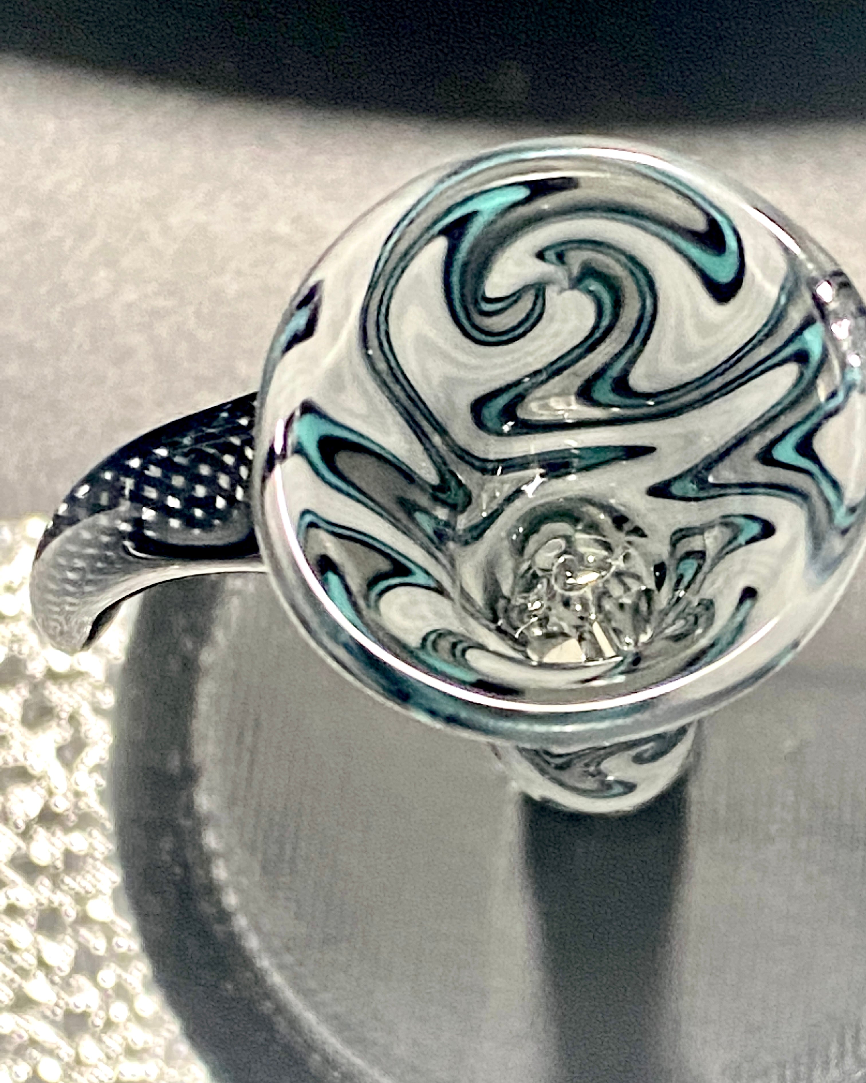 Pajay Fully Worked Martini 14mm Slide #1 - TheSmokeyMcPotz Collection 