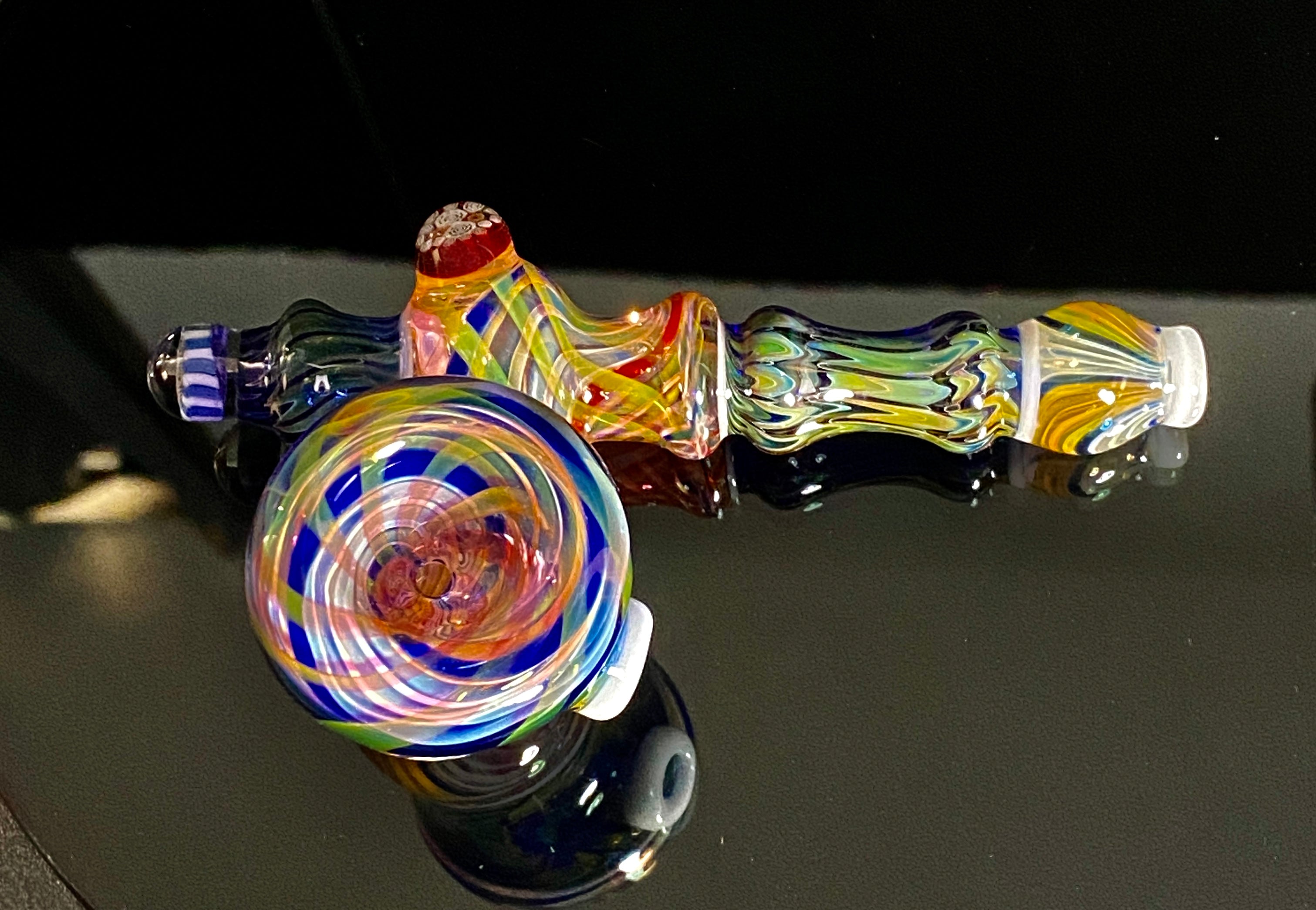 Lammi Glass Dry Side-Car Fully Fumed - TheSmokeyMcPotz Collection 