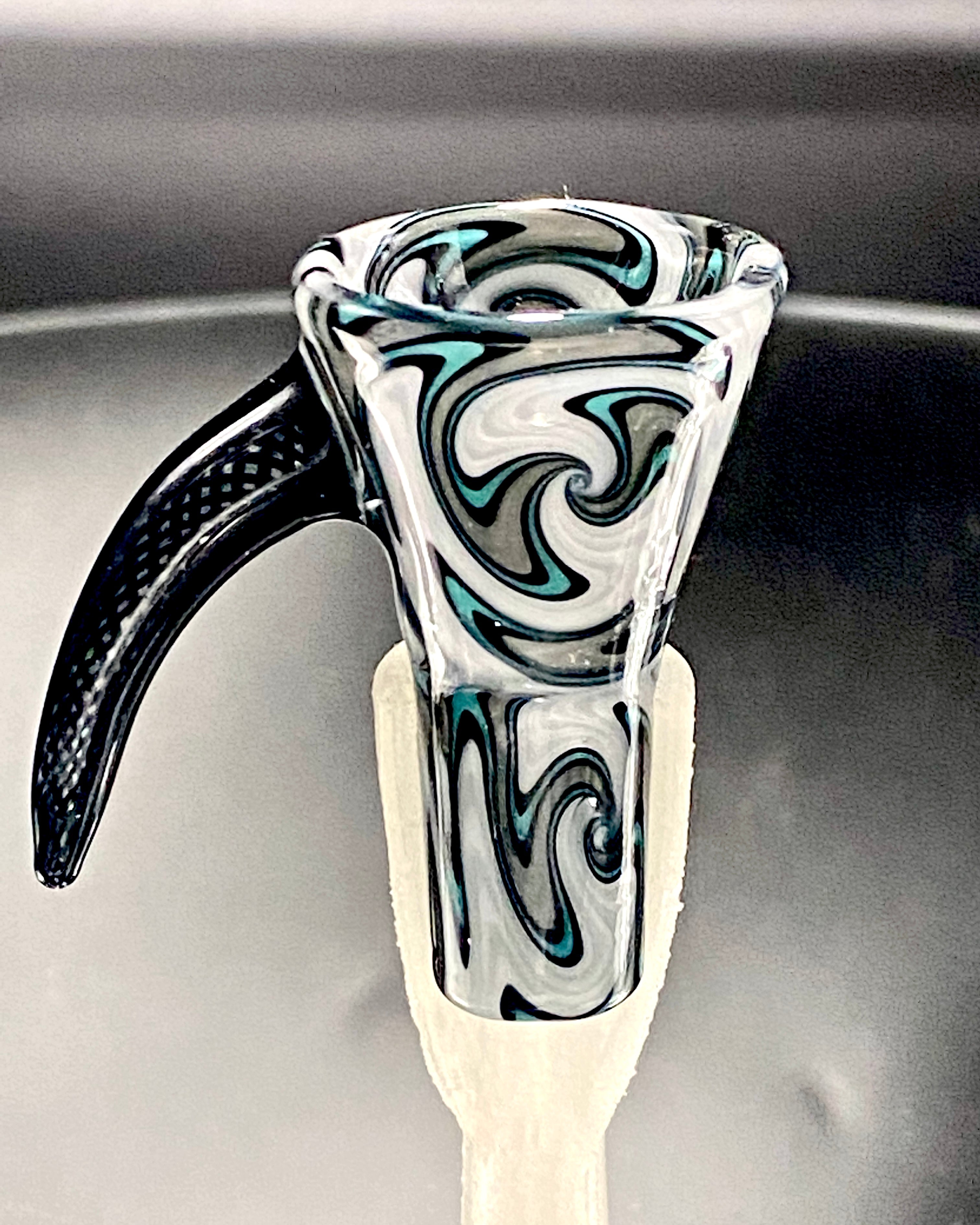 Pajay Fully Worked Martini 14mm Slide #1 - TheSmokeyMcPotz Collection 
