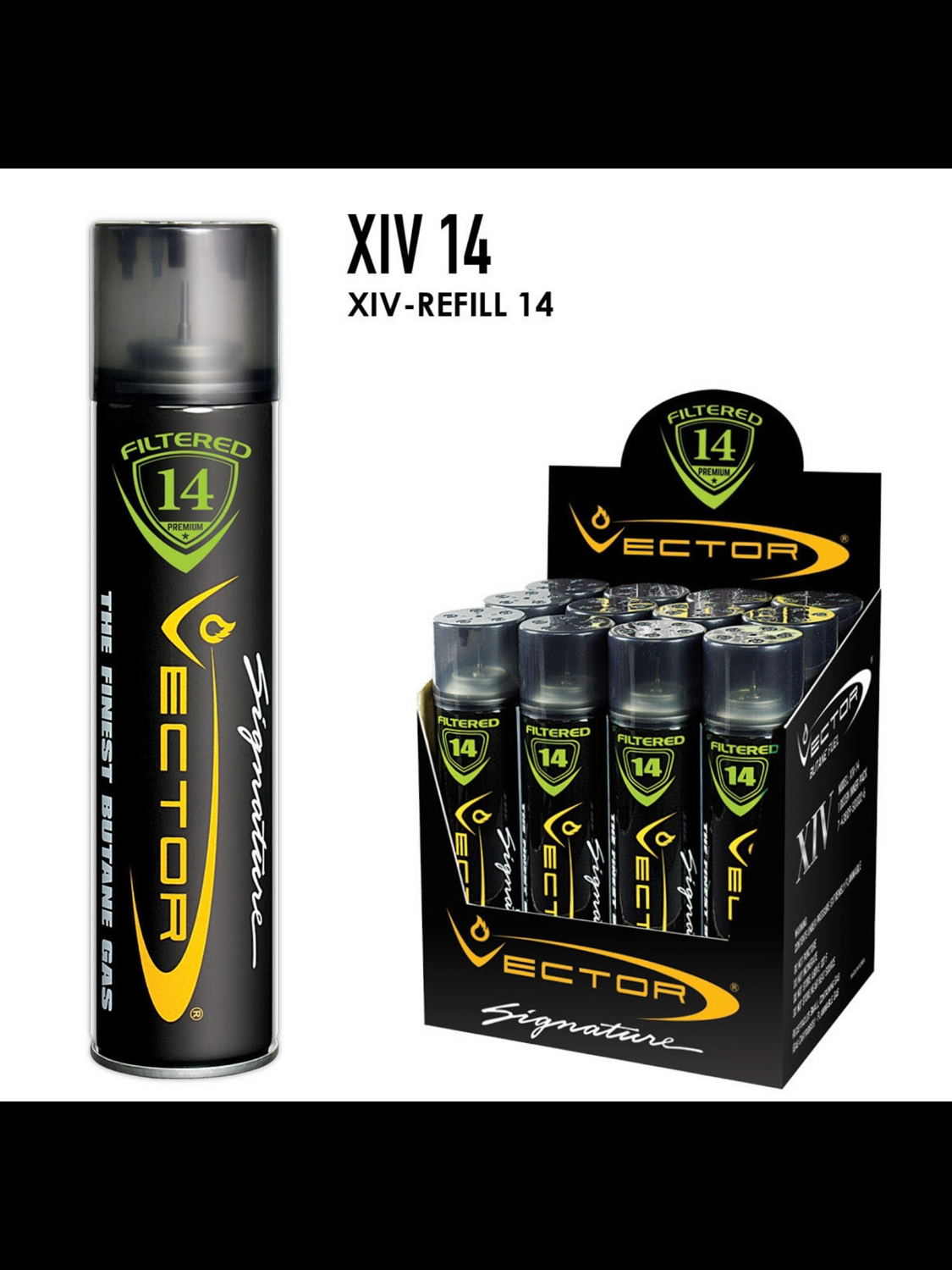 Vector Formula-14 | The Finest Butane Gas | Premium Refined Lighter Fuel - TheSmokeyMcPotz Collection 