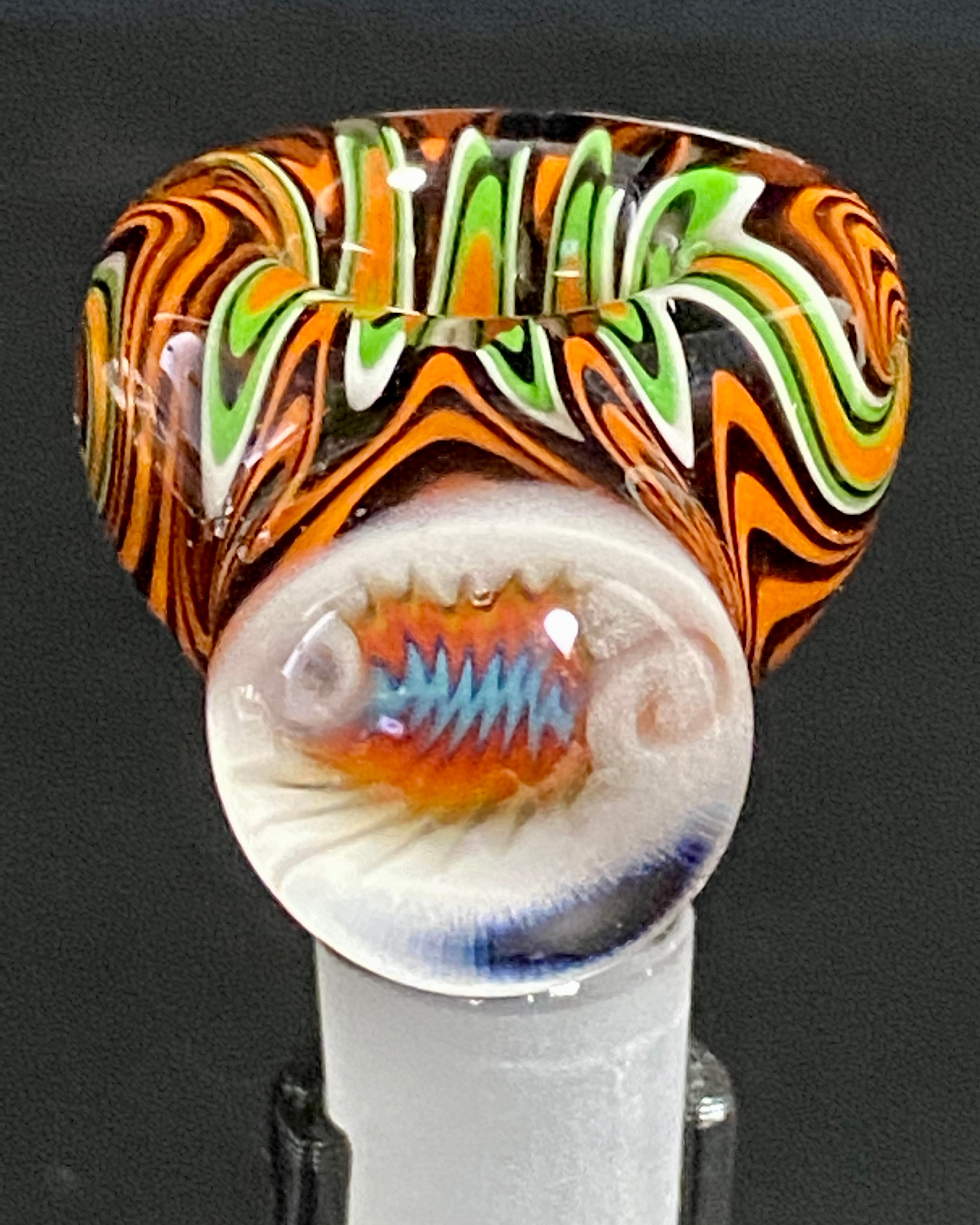 Will Star 14mm Millie Single Hole Slide #4 - TheSmokeyMcPotz Collection 