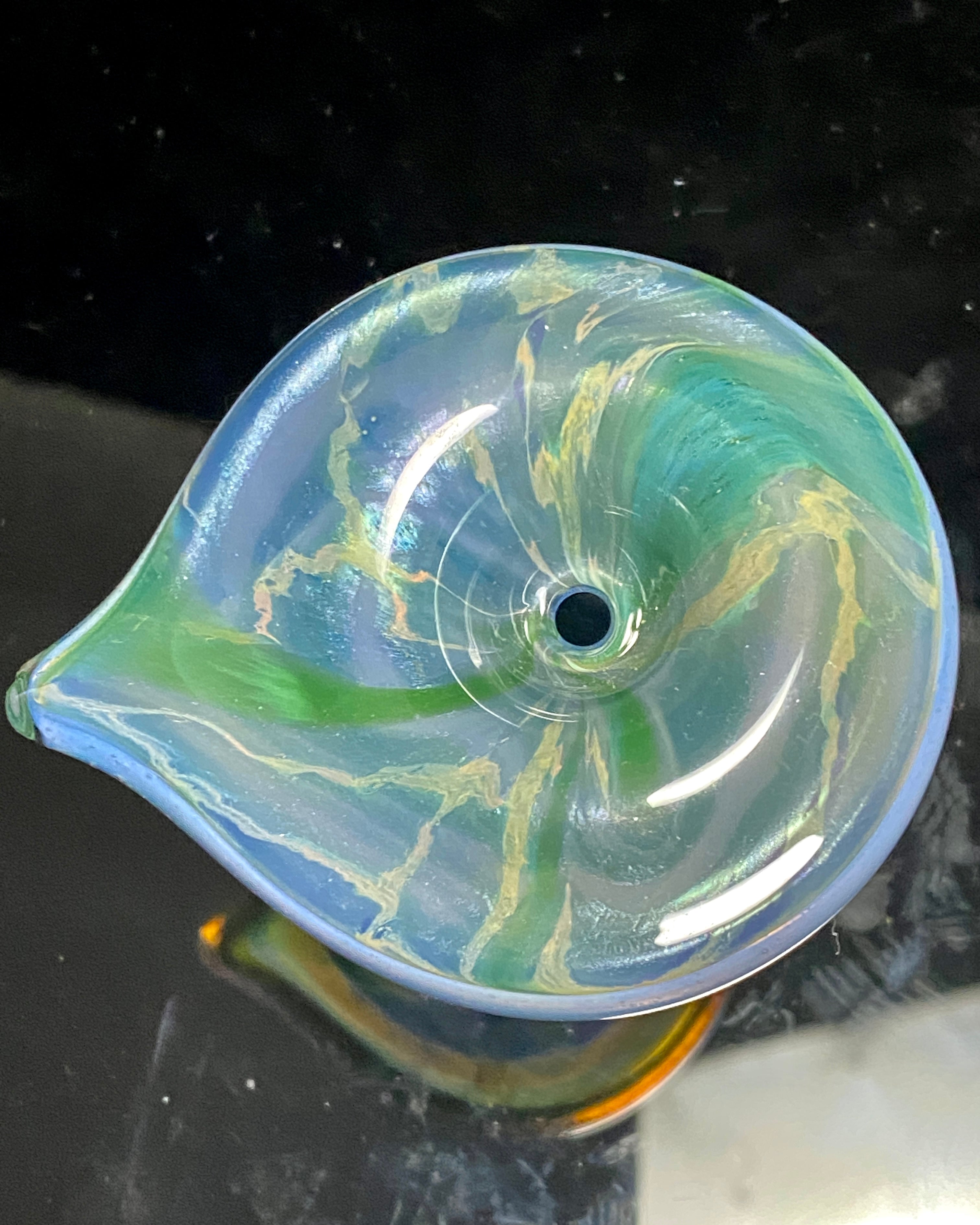 Jhanny Rise Saucer Bowl 14mm #4 - TheSmokeyMcPotz Collection 