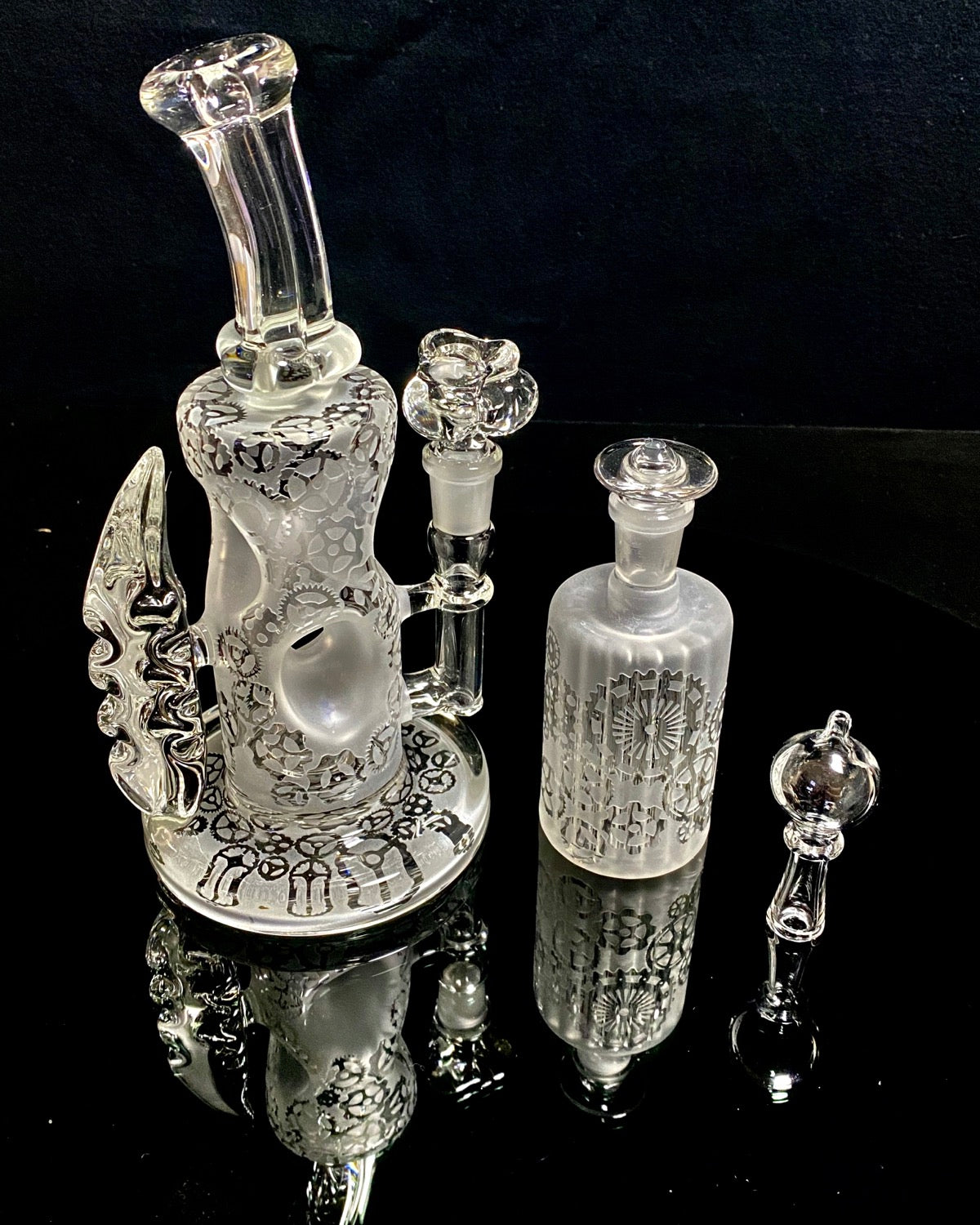 Davin Titland x Lord Kramdar Collab Rig Set - TheSmokeyMcPotz Collection 