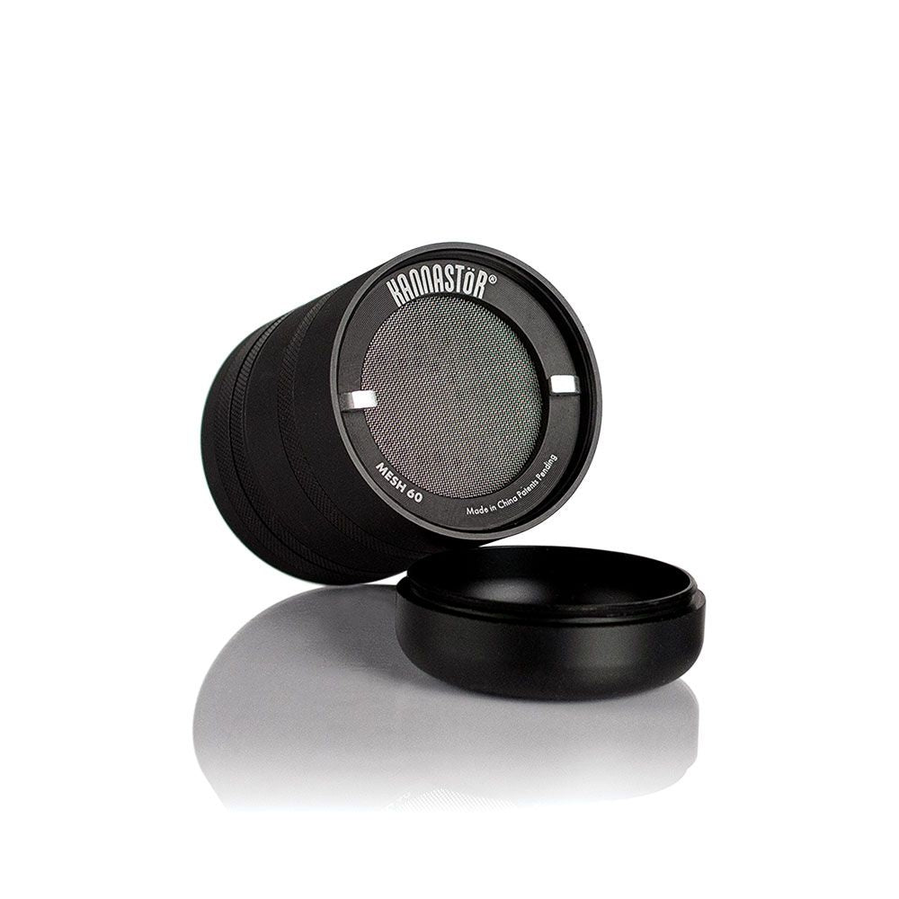 Kannastor GR8TR V2 Jar Body Grinder - Matte Black - TheSmokeyMcPotz Collection 