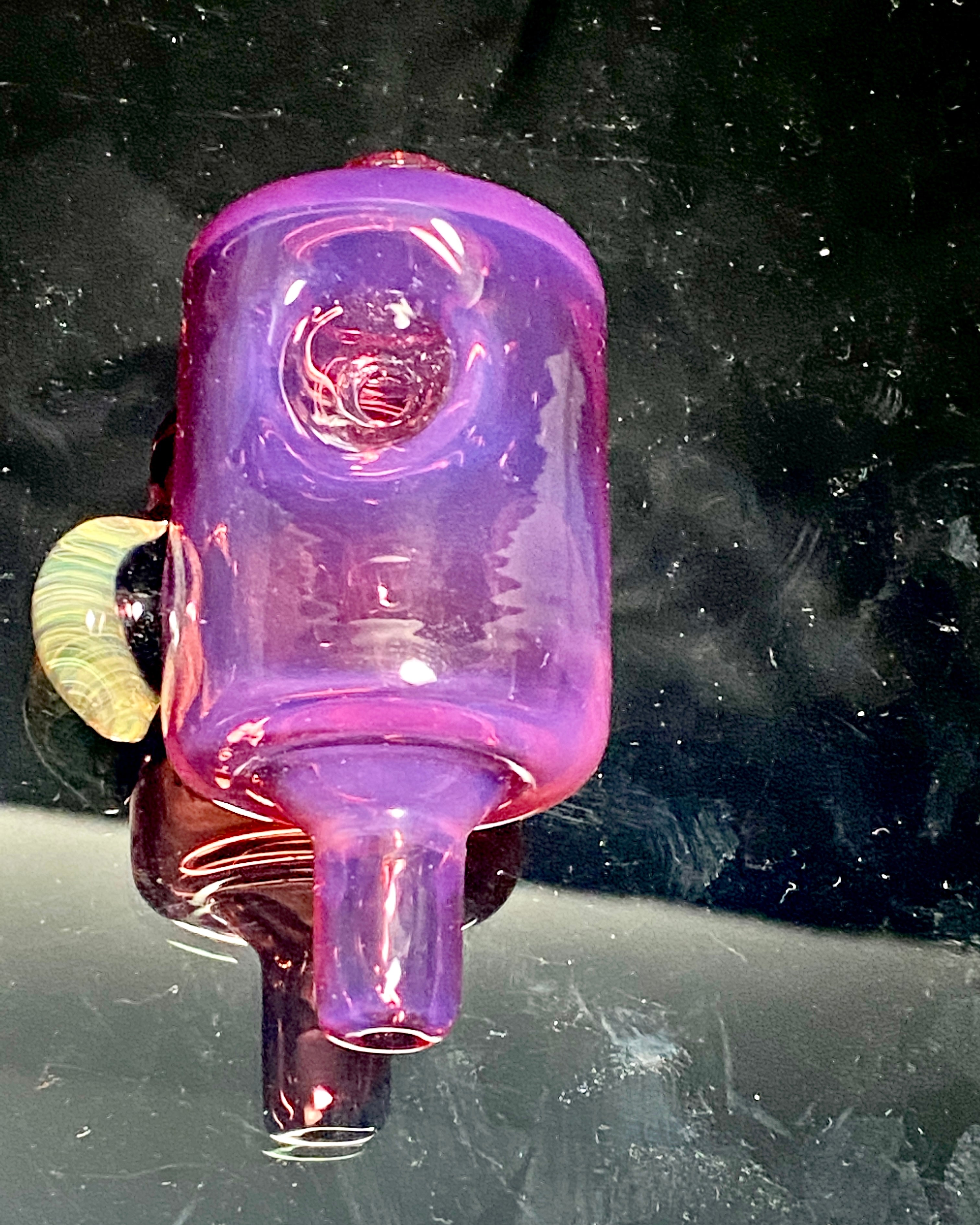 Jhanny Rise Purple Short Spoon w- Millie - TheSmokeyMcPotz Collection 