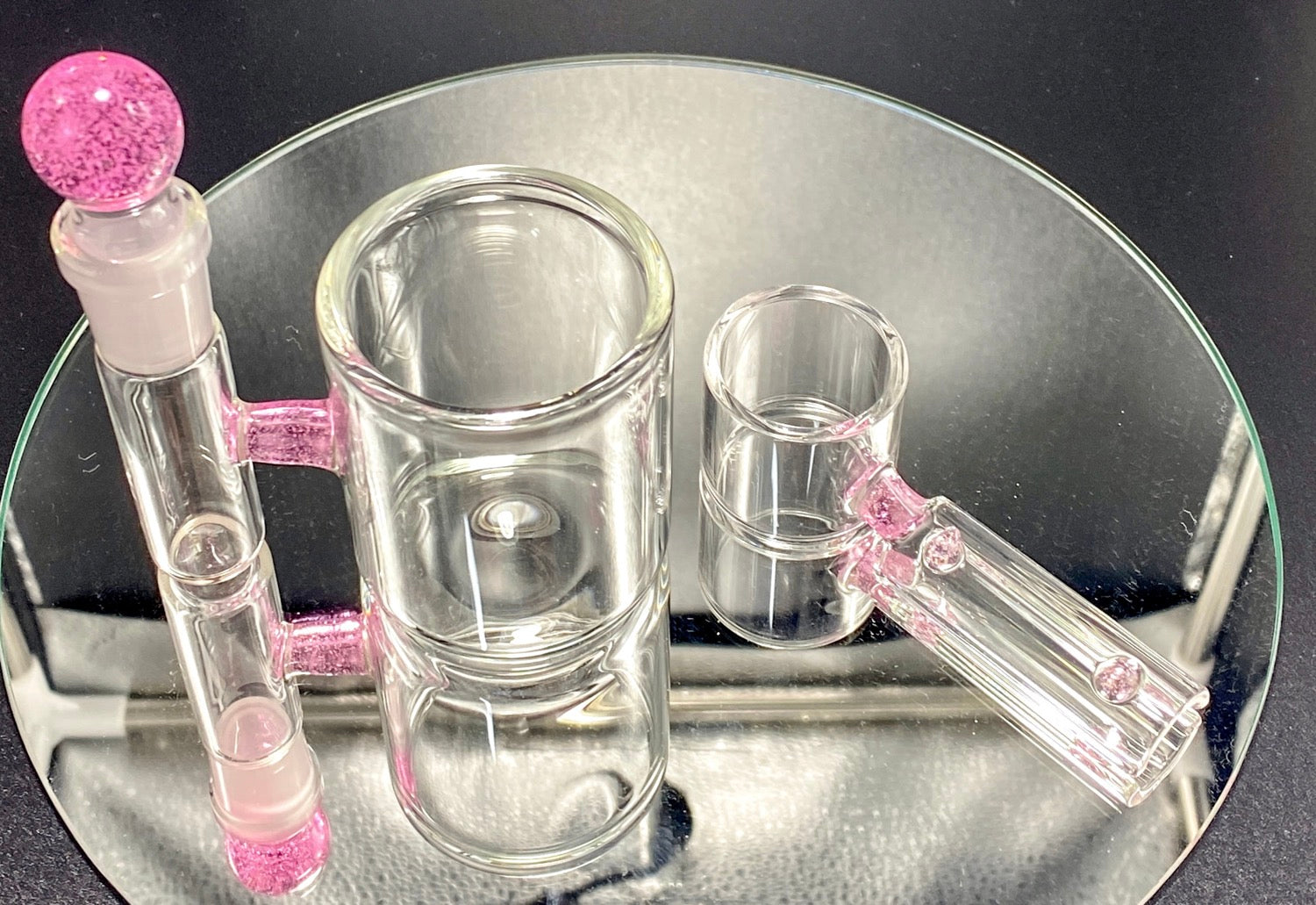 Solid State Concepts CFL Serum (Yellow to Pink) Dab Set - TheSmokeyMcPotz Collection 