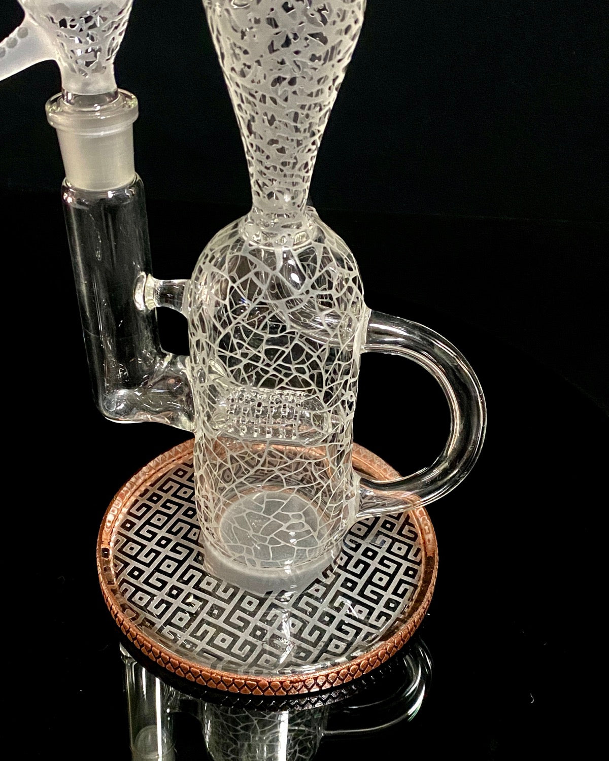 ILL Glass x Lord Kramdar Special Edition SSK V1 w- Copper Bottom - TheSmokeyMcPotz Collection 
