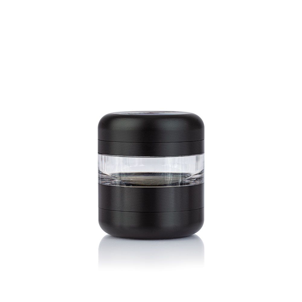 Kannastor GR8TR V2 Jar Body Grinder - Matte Black - TheSmokeyMcPotz Collection 