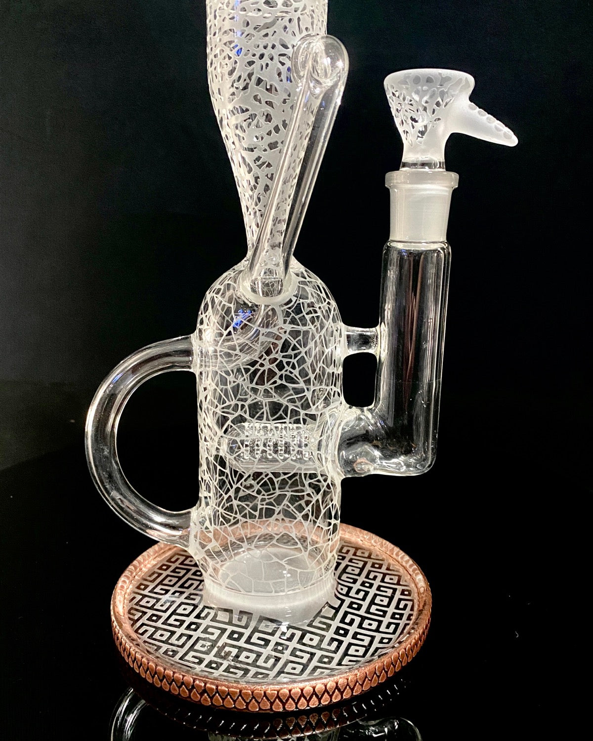 ILL Glass x Lord Kramdar Special Edition SSK V1 w- Copper Bottom - TheSmokeyMcPotz Collection 