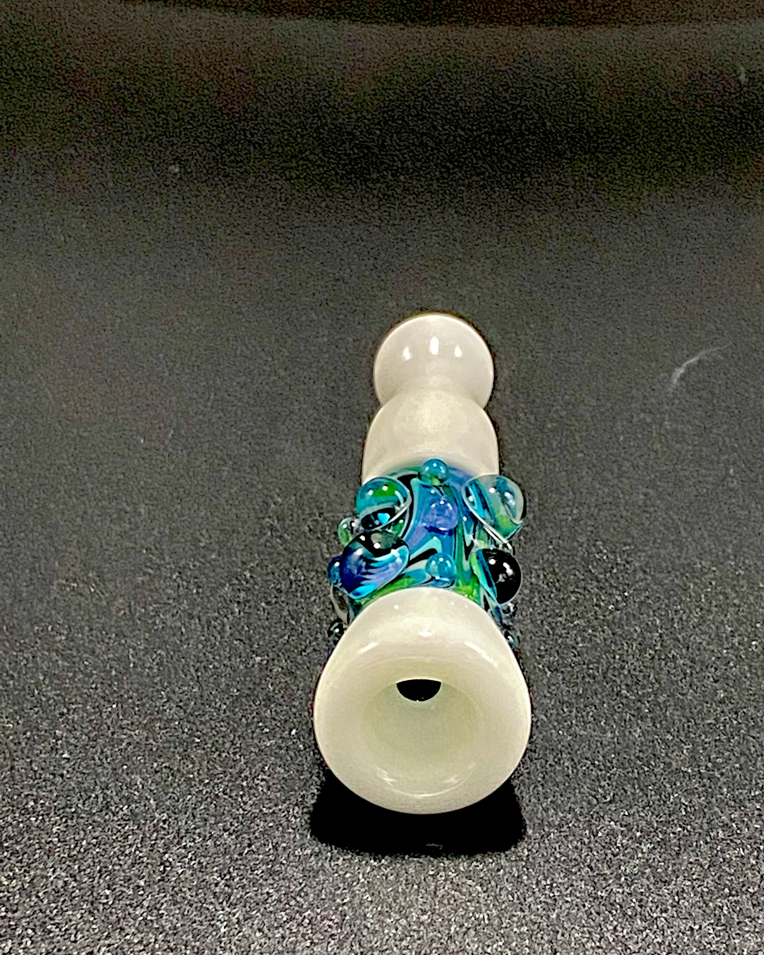 Pajay Worked Chillum White - TheSmokeyMcPotz Collection 
