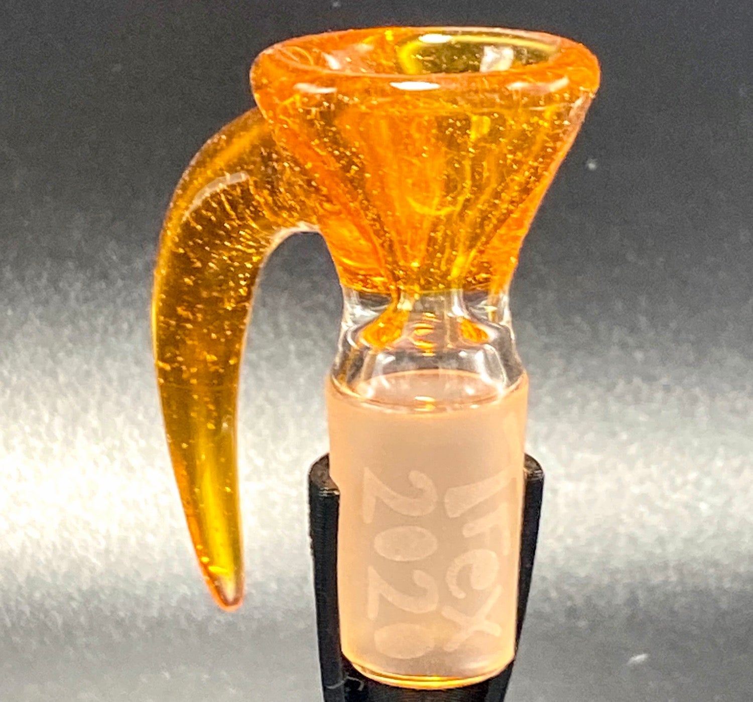 TREX GLASS 18mm CFL TERPS - SINGLE HOLE SLIDE - TheSmokeyMcPotz Collection 