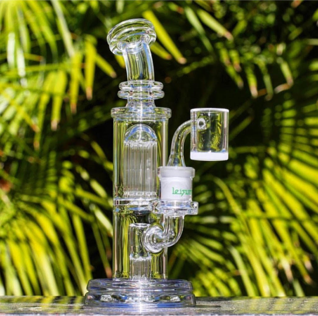 Leisure Glass Lil Dubs 14mm - TheSmokeyMcPotz Collection 