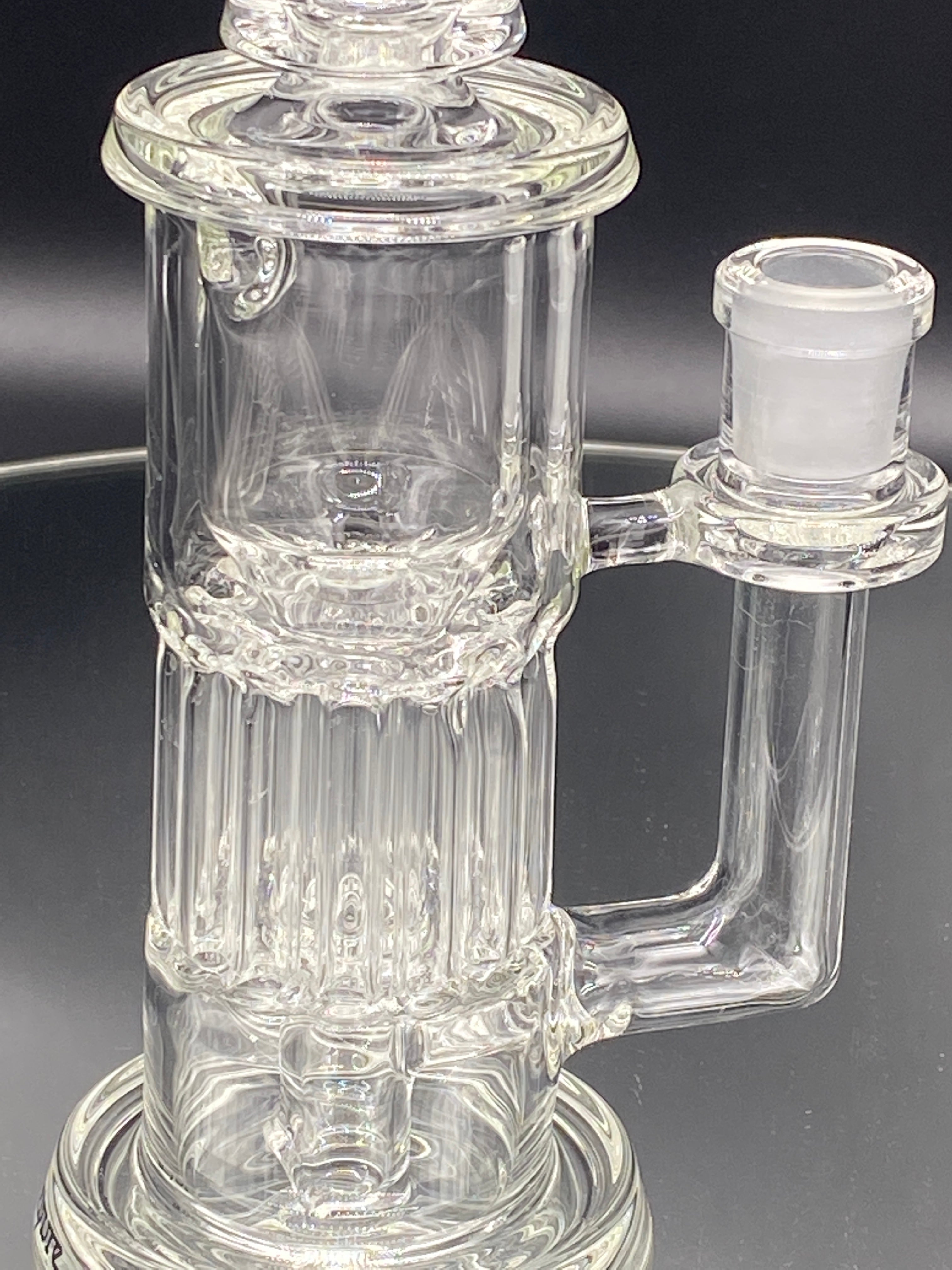 Leisure Glass Pillar Incycler 14mm - TheSmokeyMcPotz Collection 