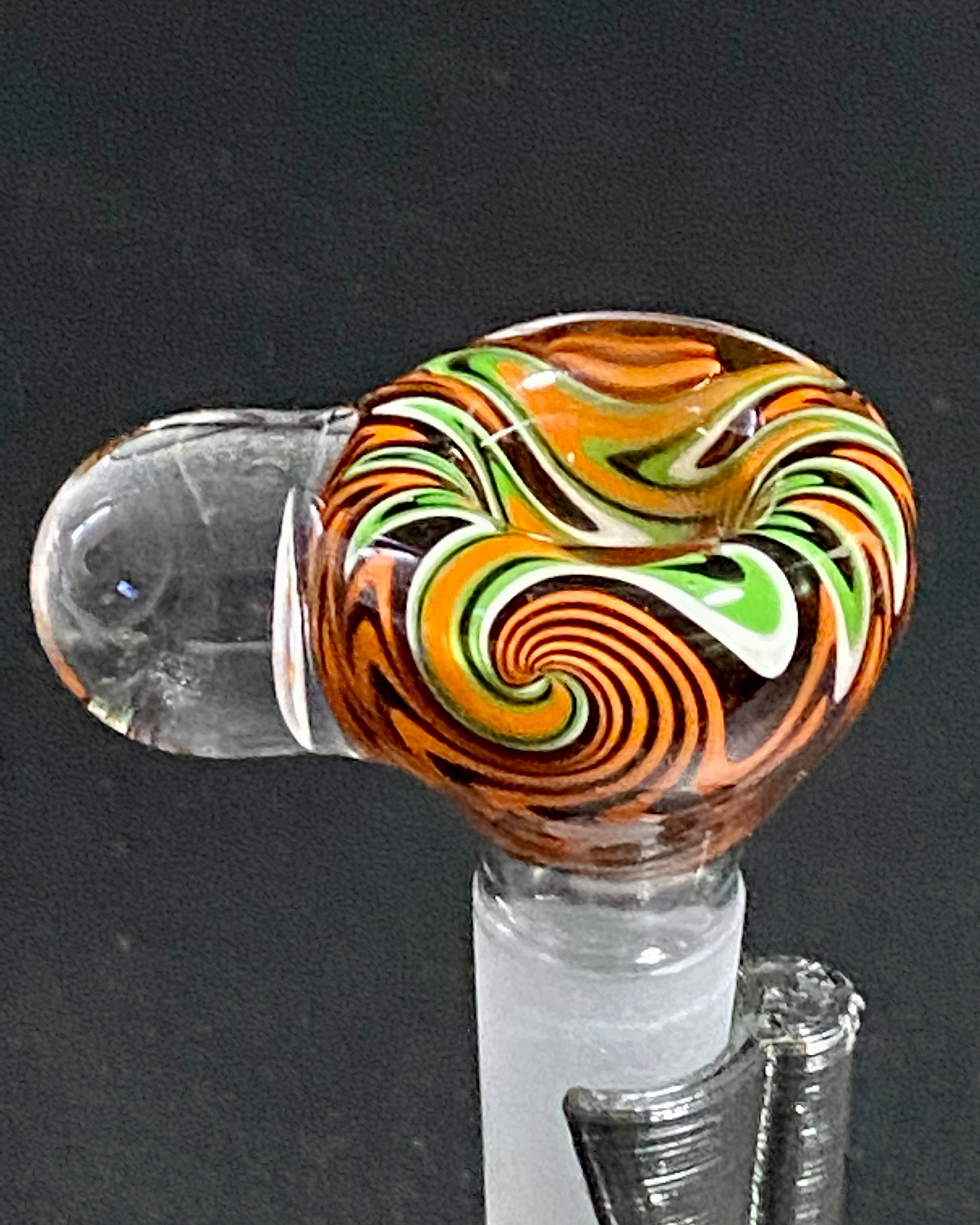 Will Star 14mm Millie Single Hole Slide #4 - TheSmokeyMcPotz Collection 