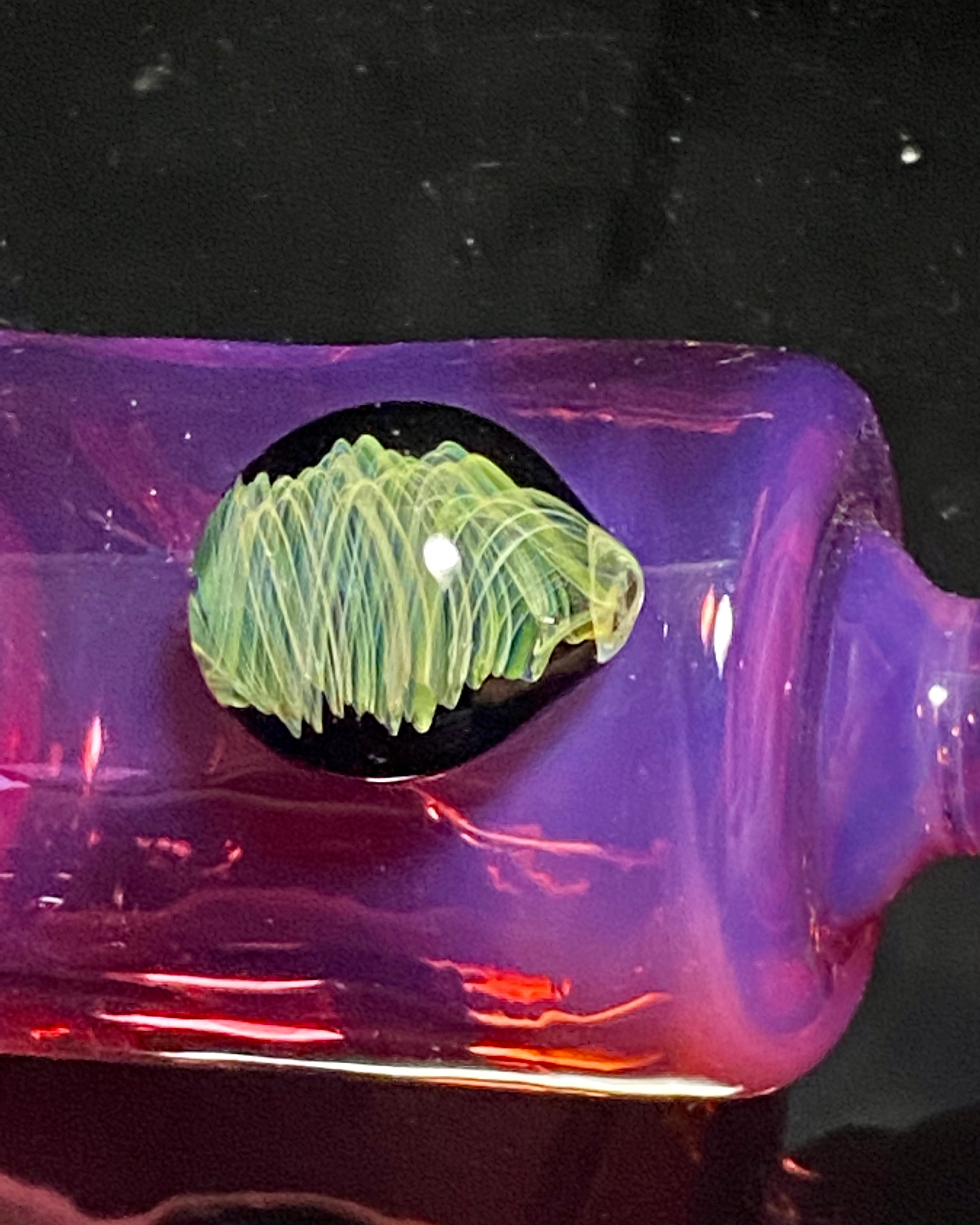 Jhanny Rise Purple Short Spoon w- Millie - TheSmokeyMcPotz Collection 
