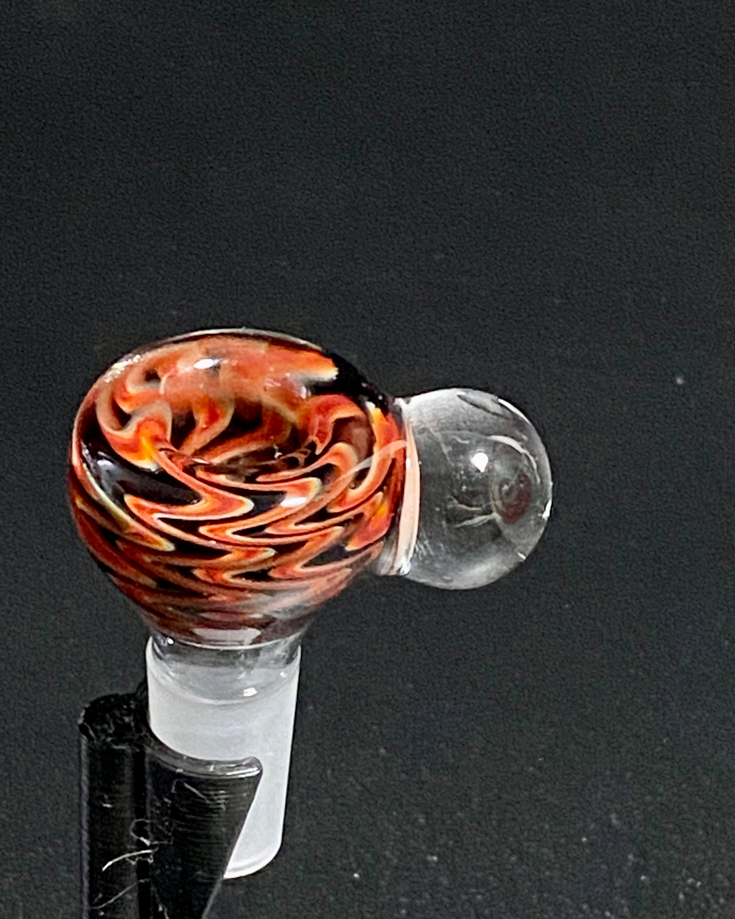Will Star 14mm Millie Single Hole Slide #2 - TheSmokeyMcPotz Collection 