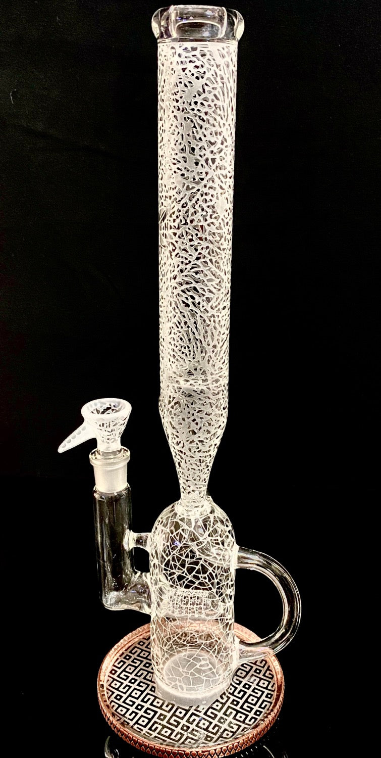 ILL Glass x Lord Kramdar Special Edition SSK V1 w- Copper Bottom - TheSmokeyMcPotz Collection 