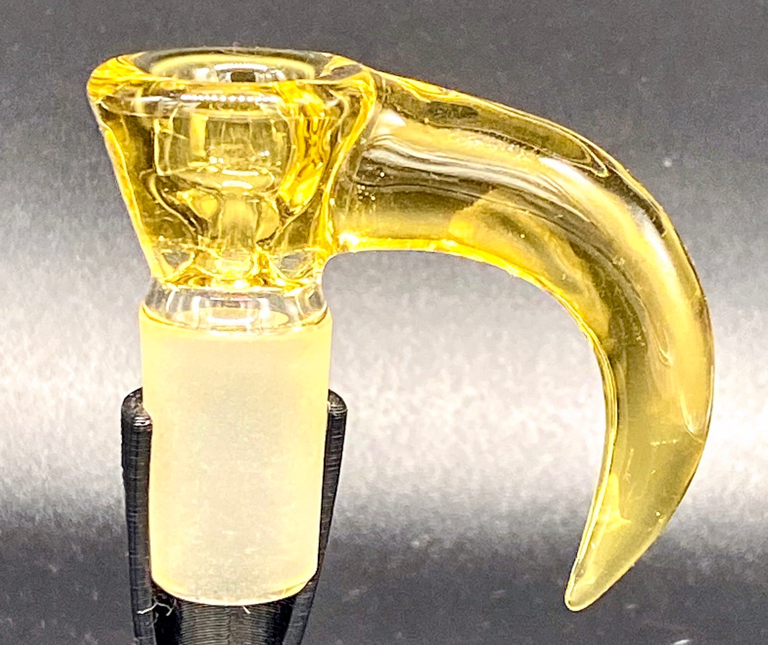 Simple Lemon Farmer 18mm Experimental #31 CFL Reactive Single Hole Slide - TheSmokeyMcPotz Collection 