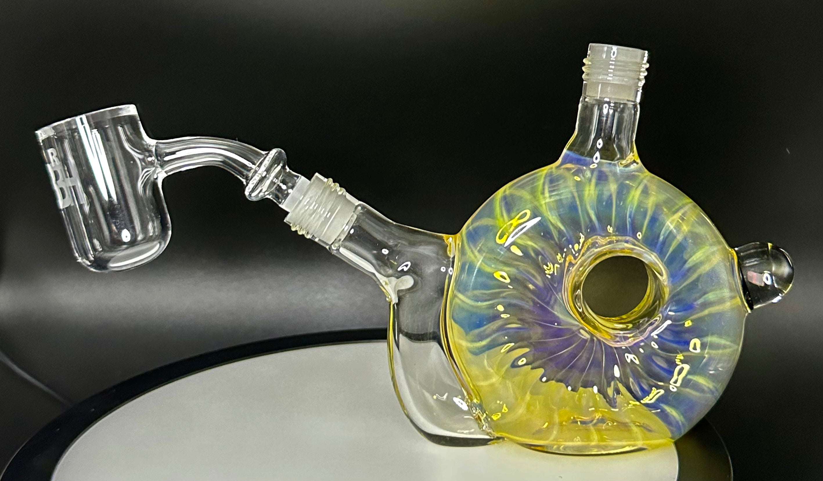 DESHIELDS YELLOW FUME FLASK RIG