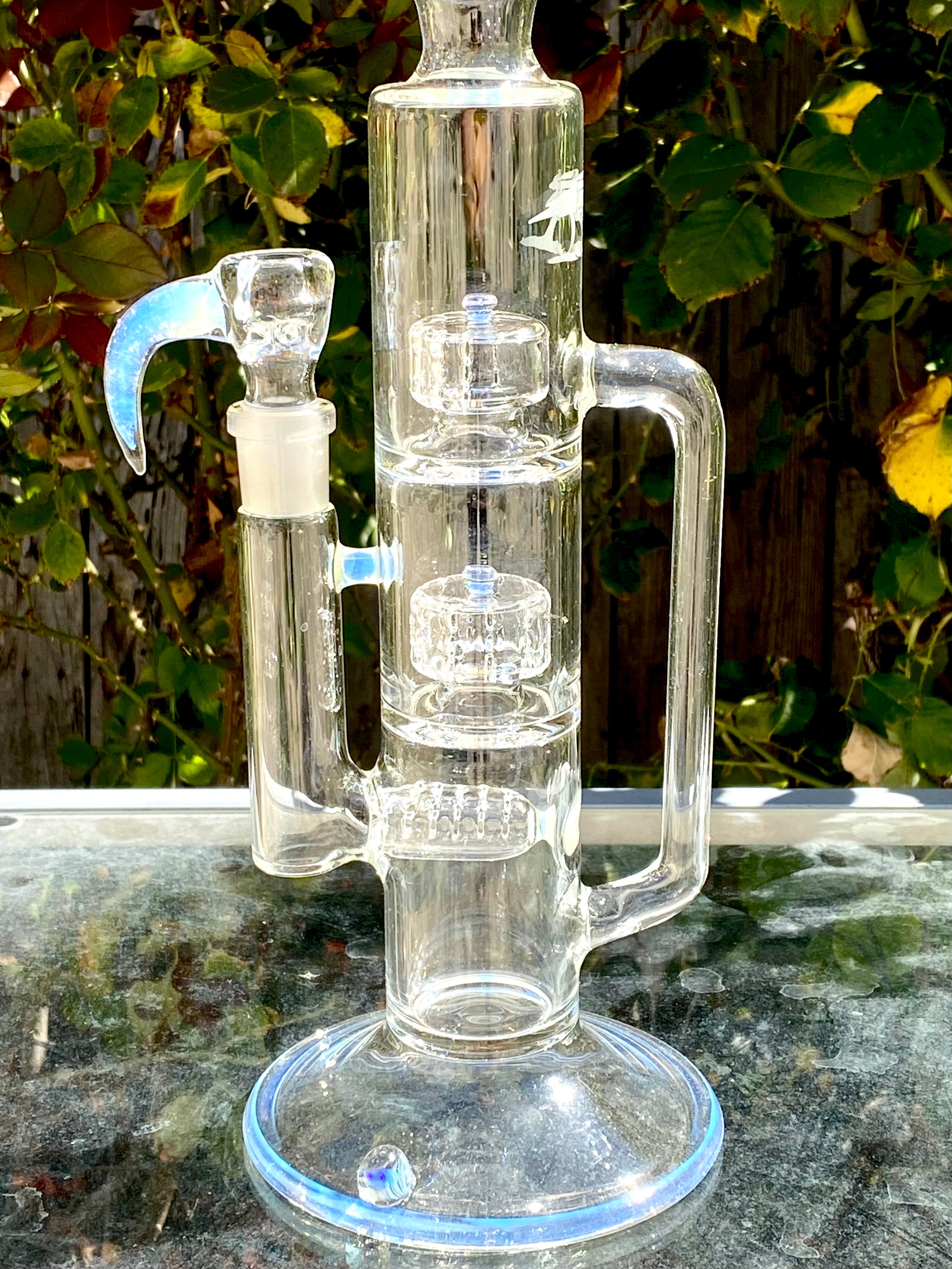 5_3lements Glass Grid to Double Recycler Secret White