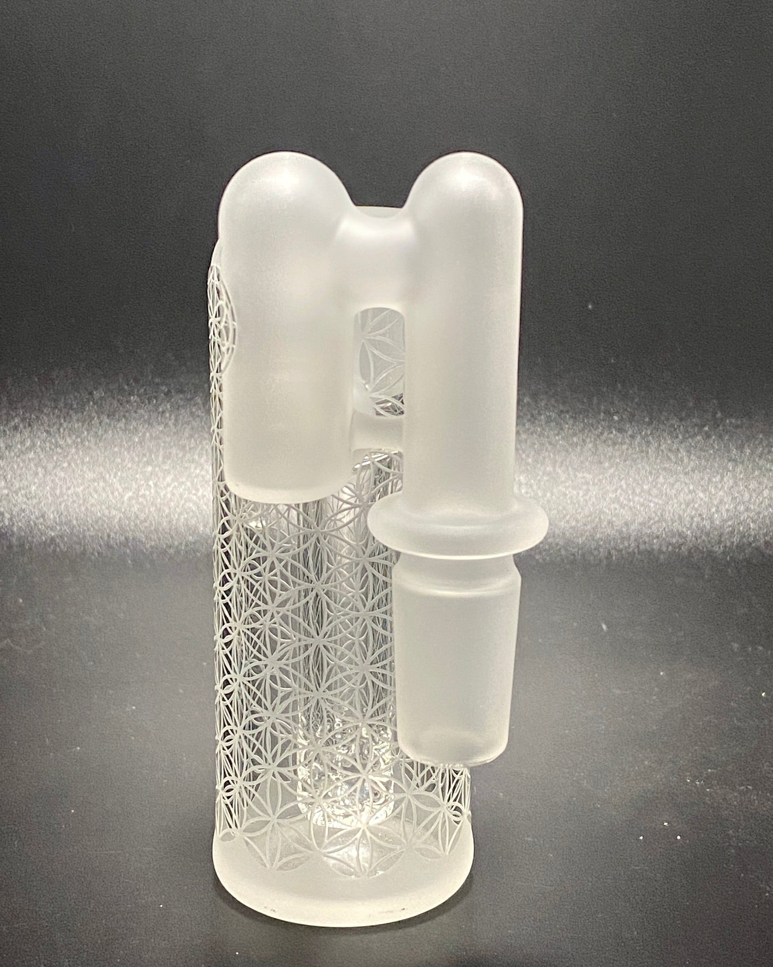 Seed of Life 18mm Sacred-G Ash Catcher - TheSmokeyMcPotz Collection 