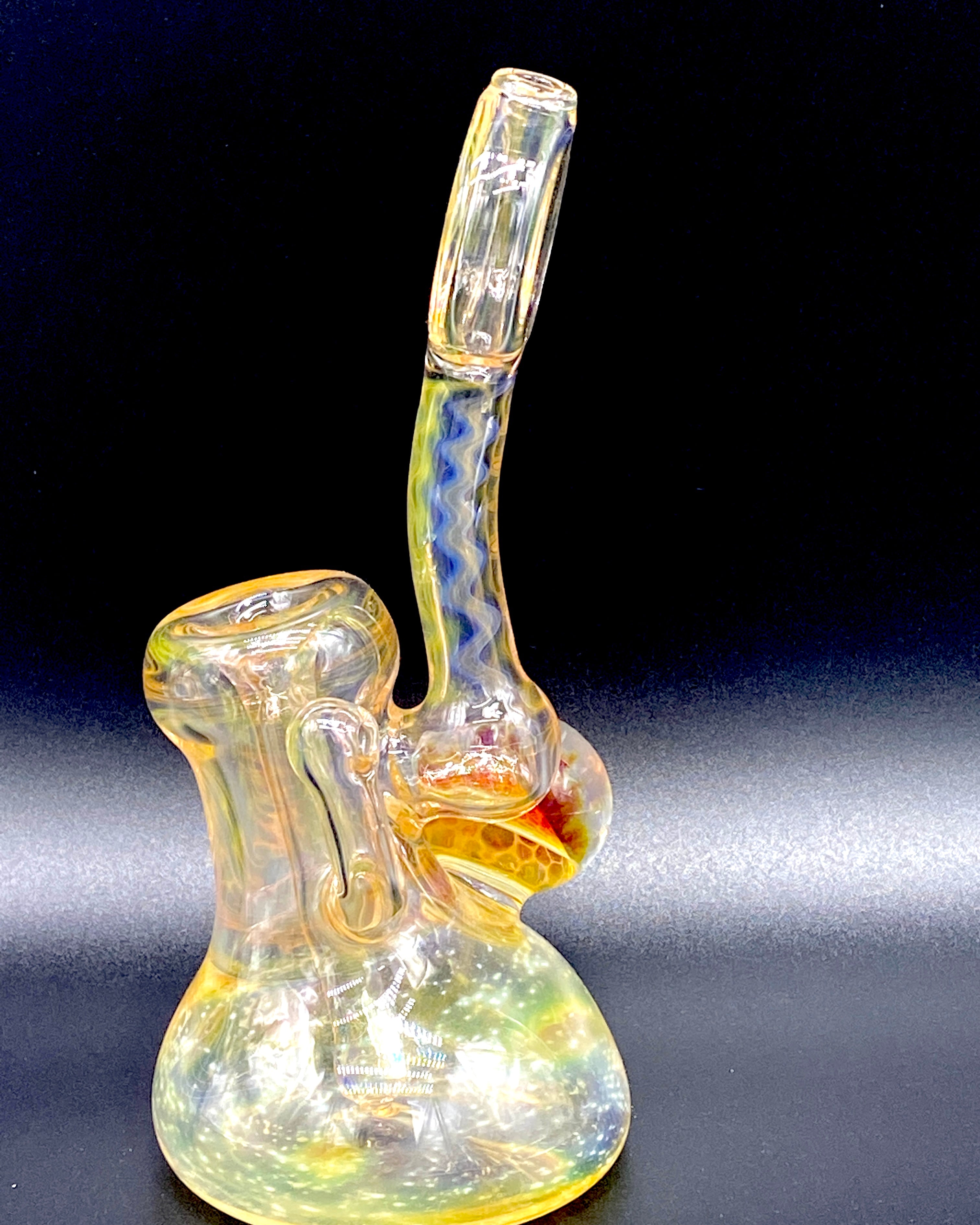 DJack Fully Fumed Snorkel Bubbler - TheSmokeyMcPotz Collection 