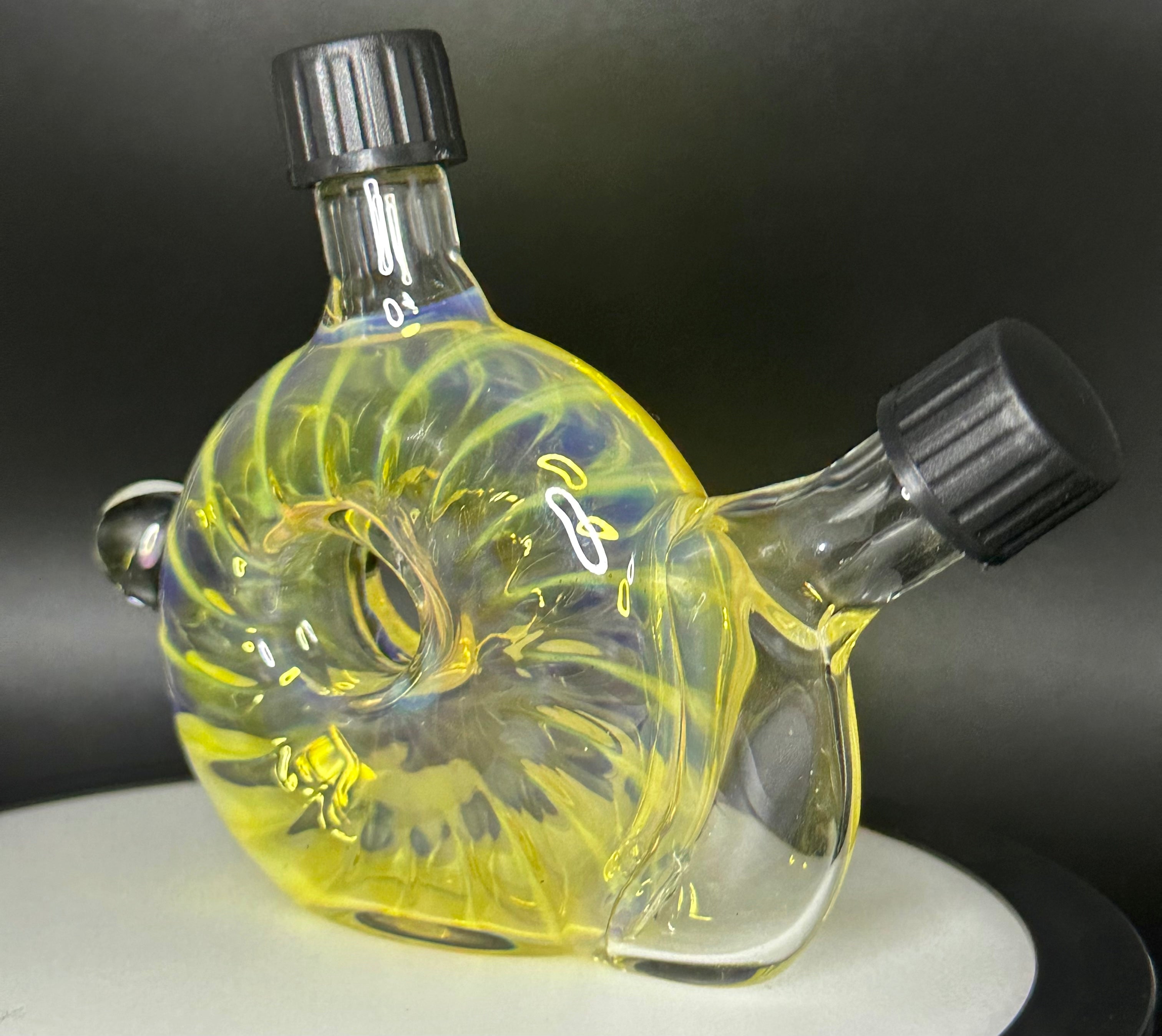 DESHIELDS YELLOW FUME FLASK RIG