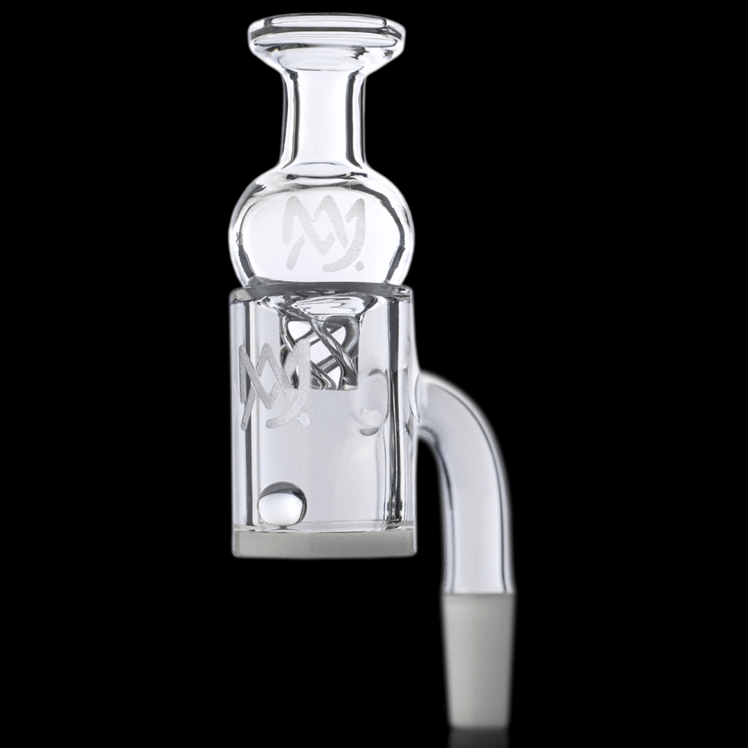 MJ Arsenal Premium Full Weld Opaque Quartz Banger - TheSmokeyMcPotz Collection 