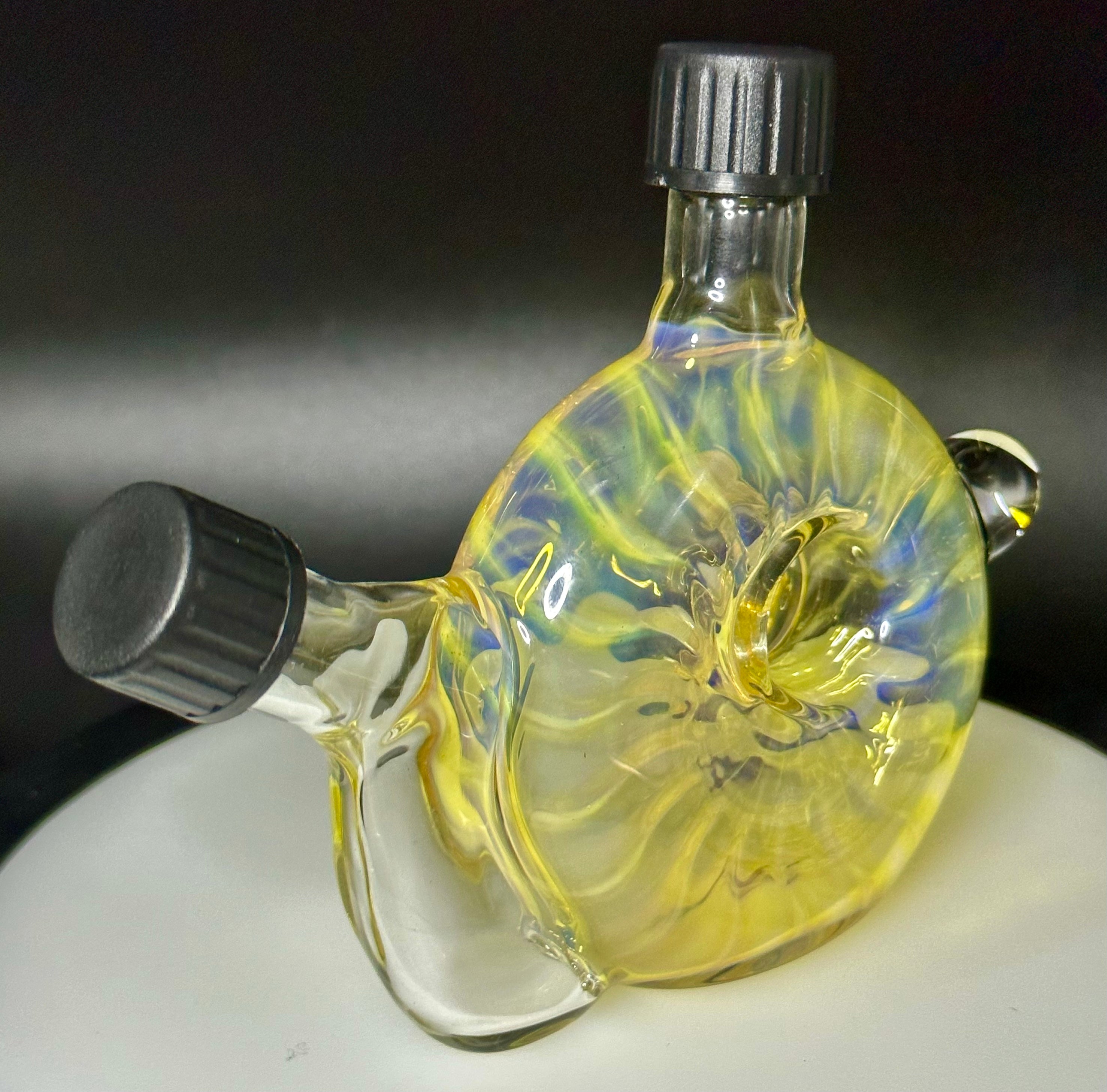 DESHIELDS YELLOW FUME FLASK RIG