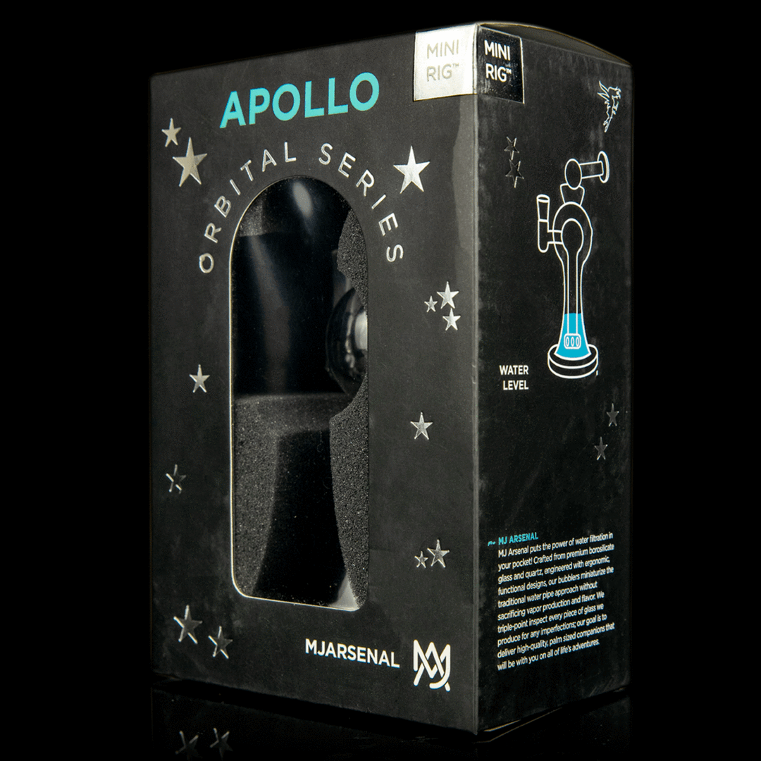 MJ Arsenal Apollo Mini Dab Rig (Orbital Series) - TheSmokeyMcPotz Collection 