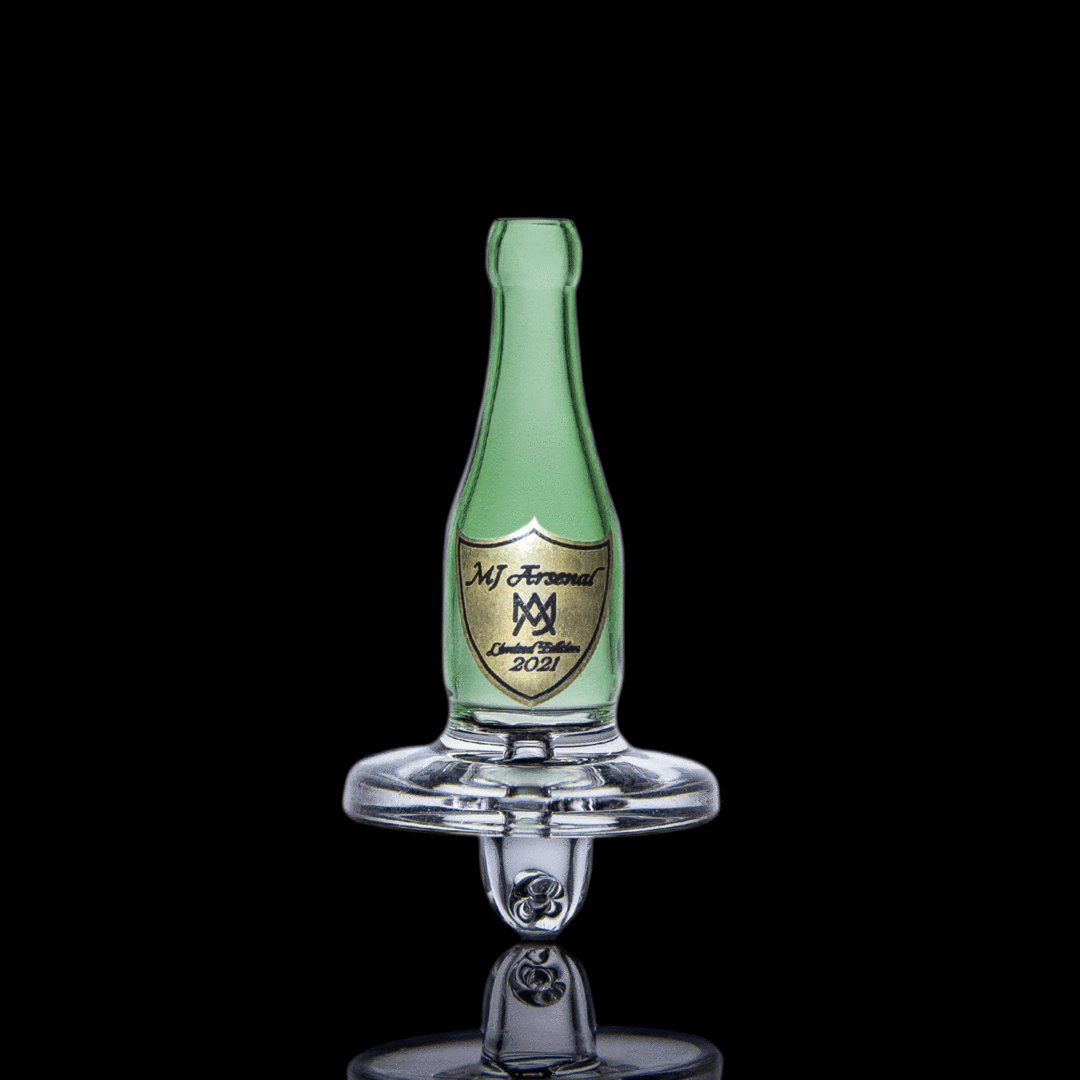 MJA Champagne Spinner Carb Cap LE - TheSmokeyMcPotz Collection 