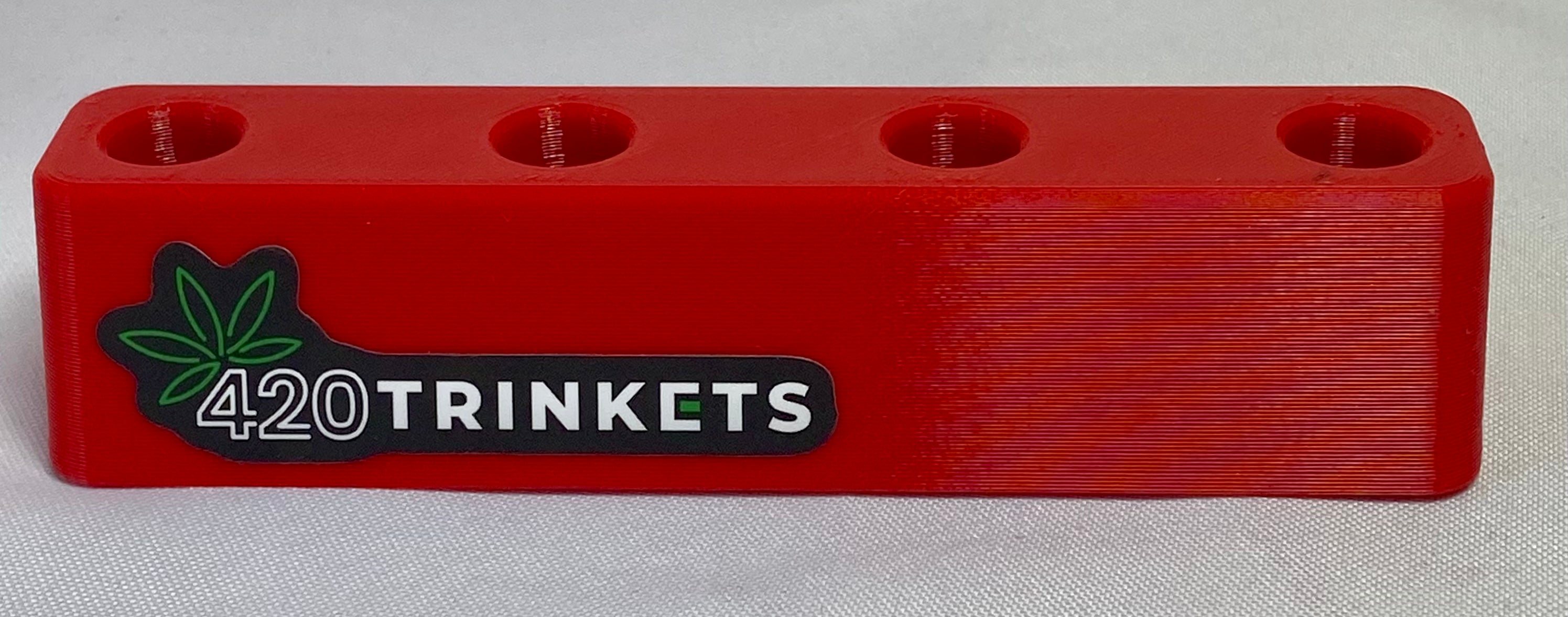 14mm x4 Slide Holder Red