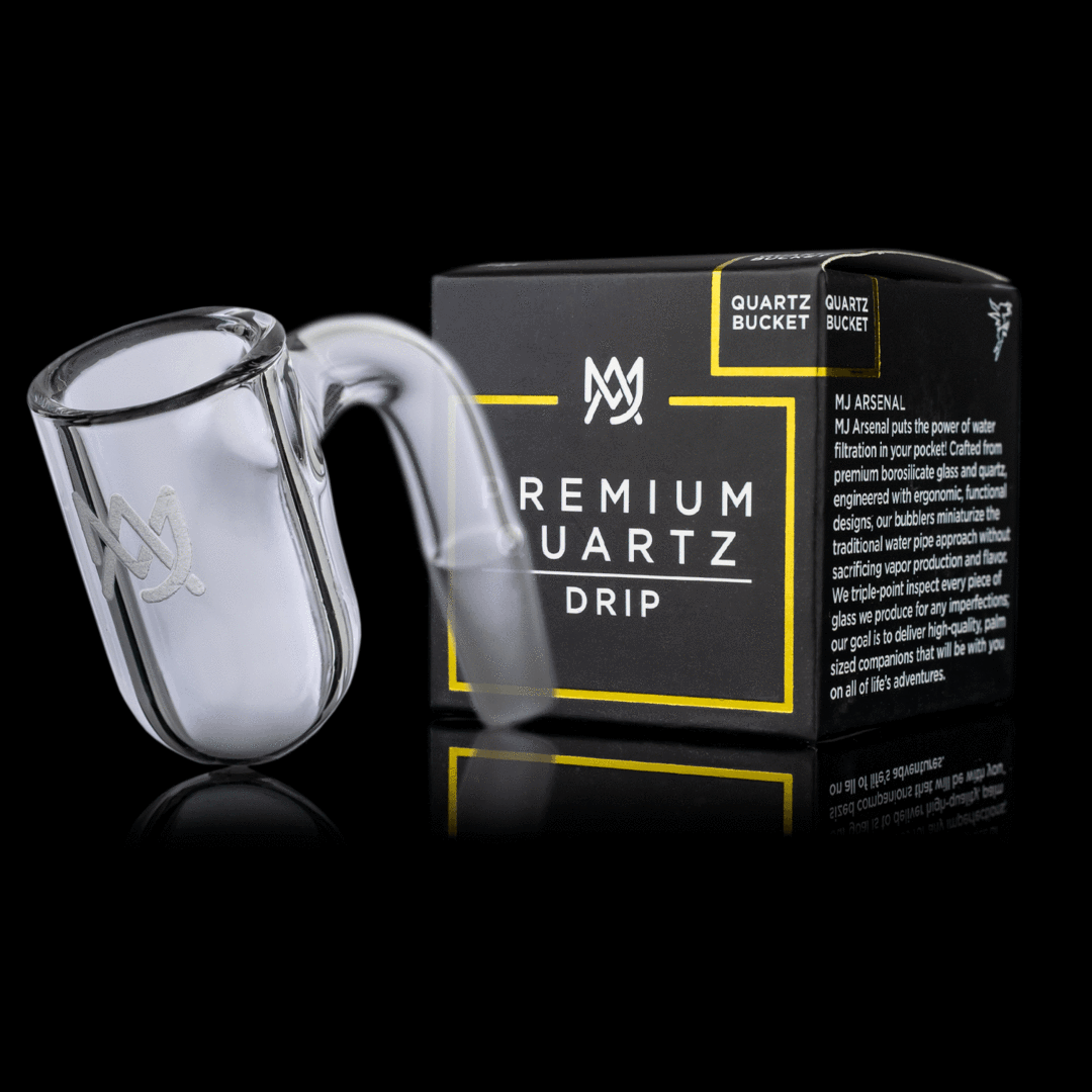 MJ Arsenal Premium Full Weld Drip Quartz Banger - TheSmokeyMcPotz Collection 