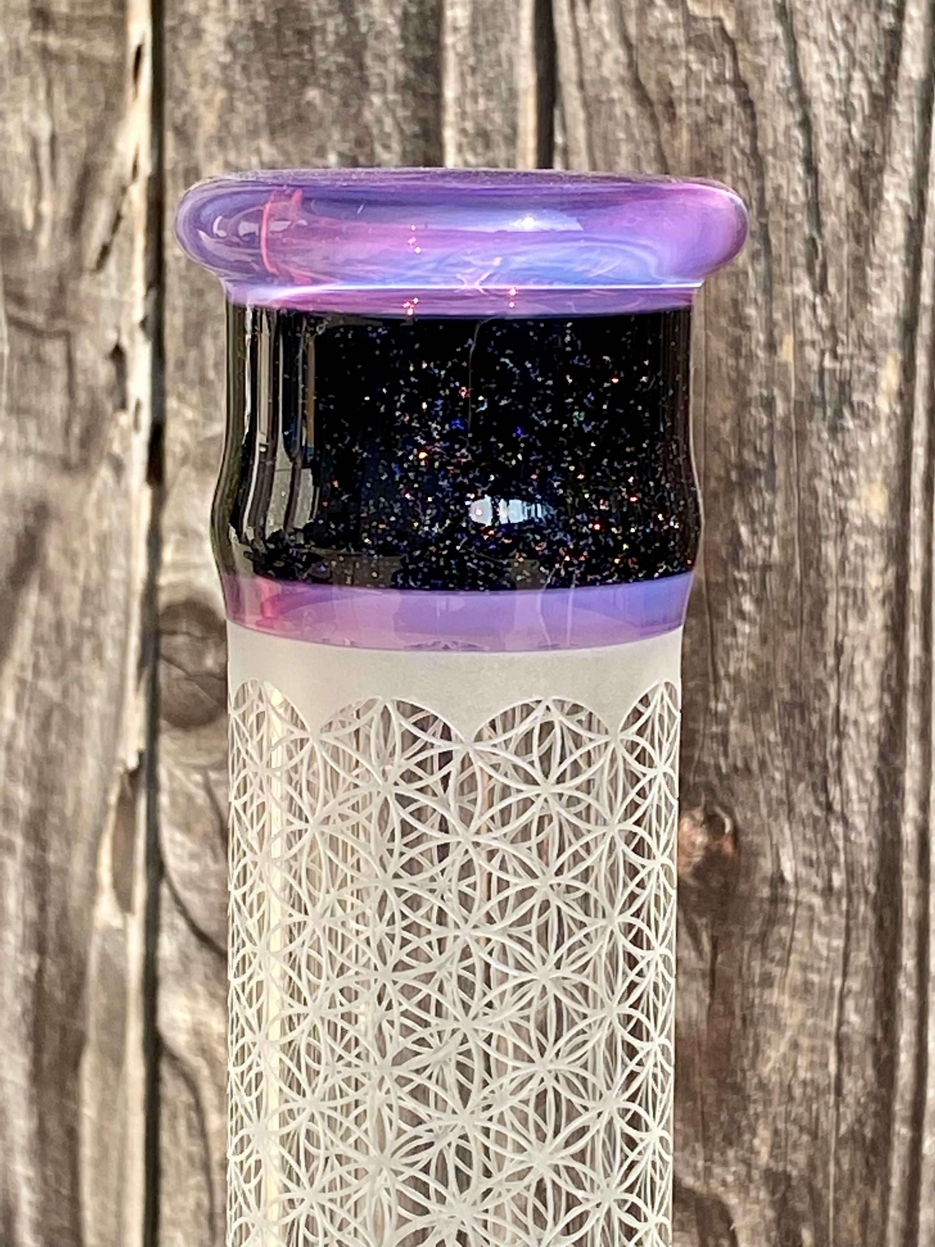 Seed of Life (SOL) Custom Royal Jelly & Crushed Opal Worked Sacred-G SoL-45 Lace-Sphere w/ Matching Dry Catch