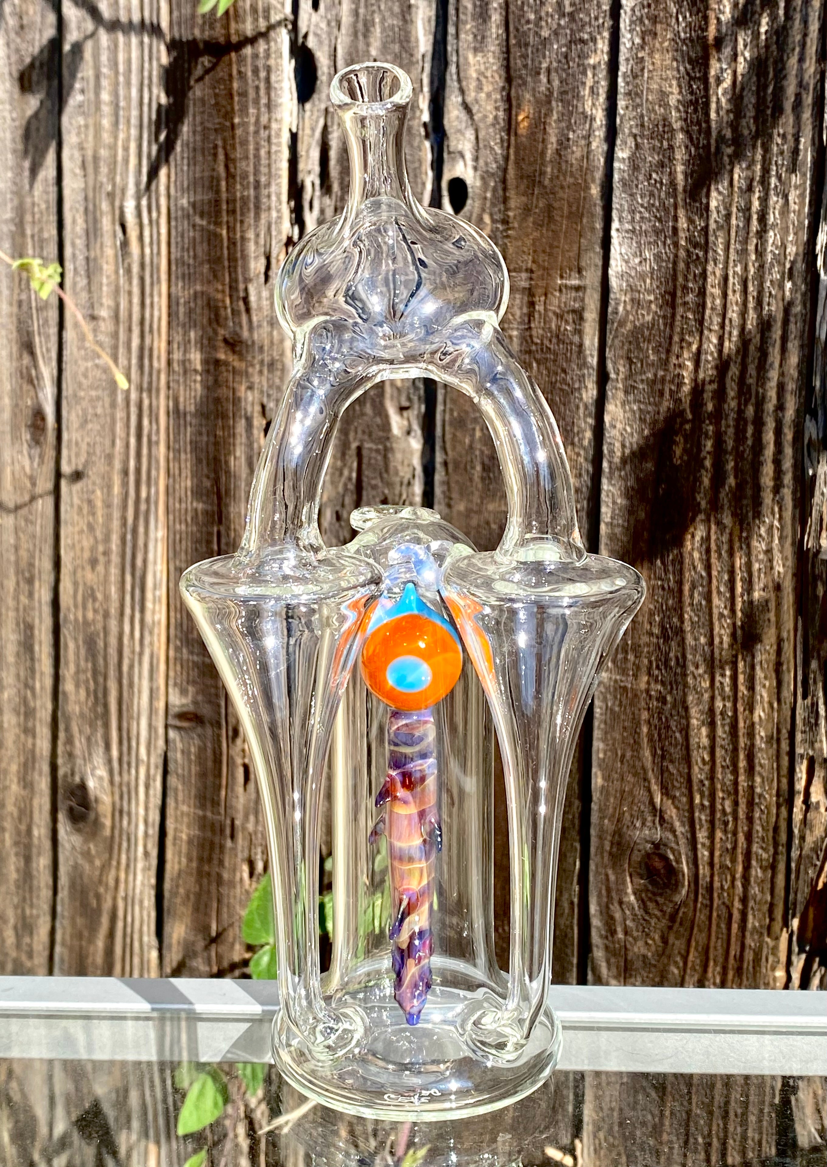 Getz Funktional Seedling Specimen Double Recycler Orange/Blue 10mm