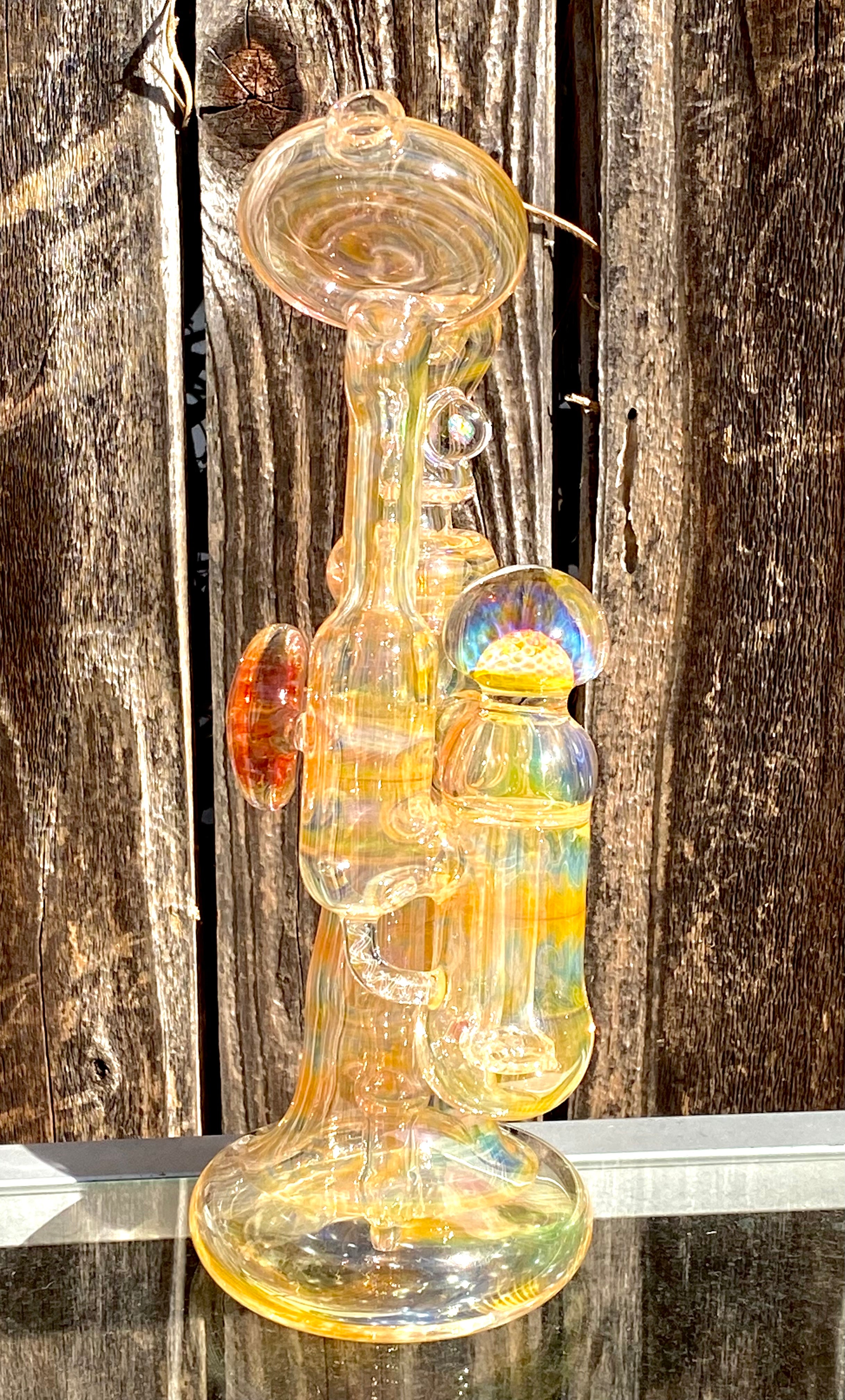 DJack Fully Fumed Large Dewar Double Bubbler 14mm