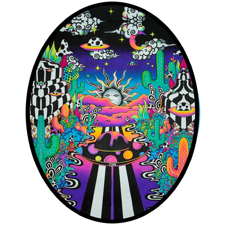 Moodmats BrizBazaar  12" "Aerials51" w/ full color application