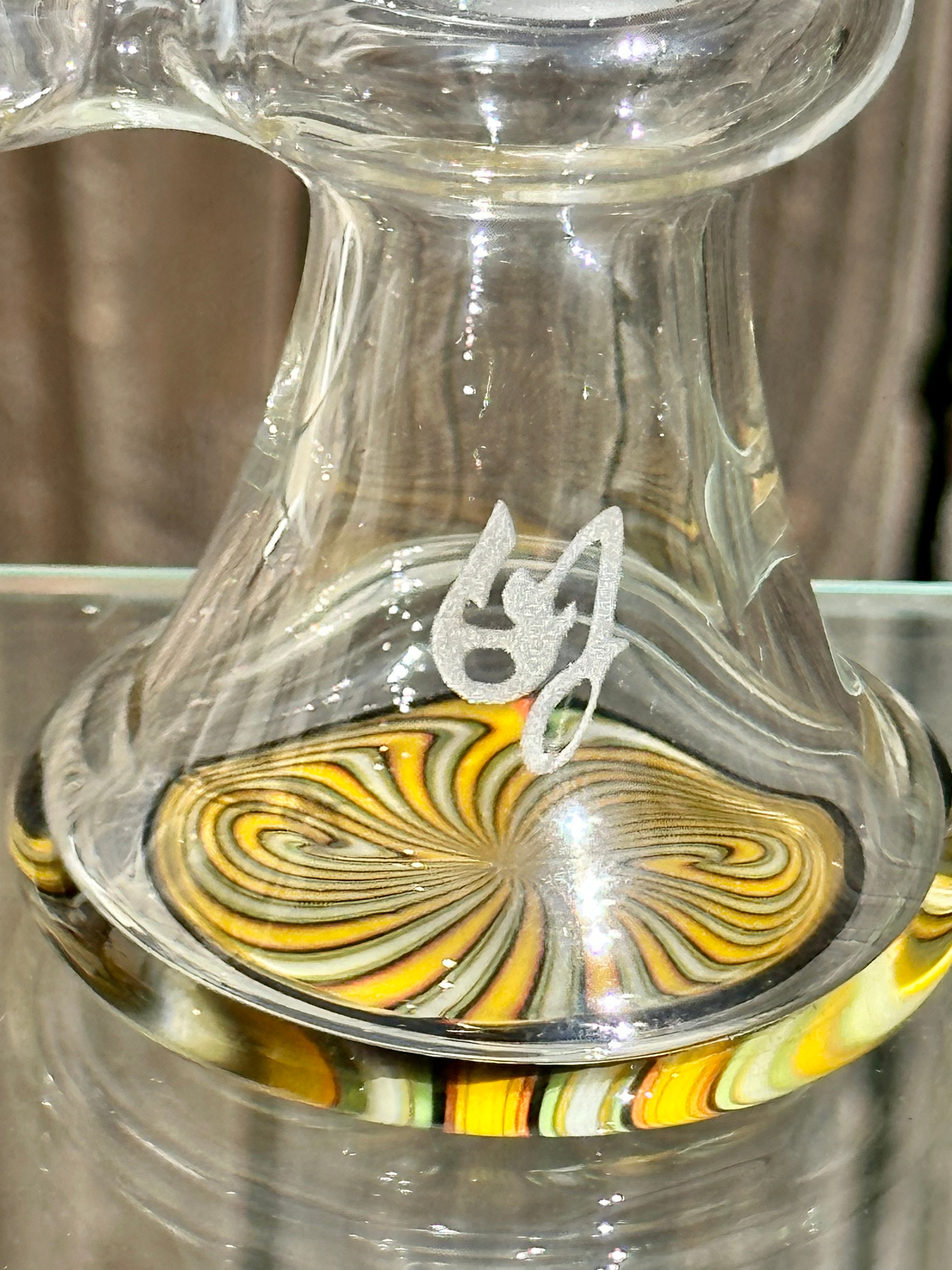 OJ Flame Sunrise Mint 18mm 90 Degree Dry Catch