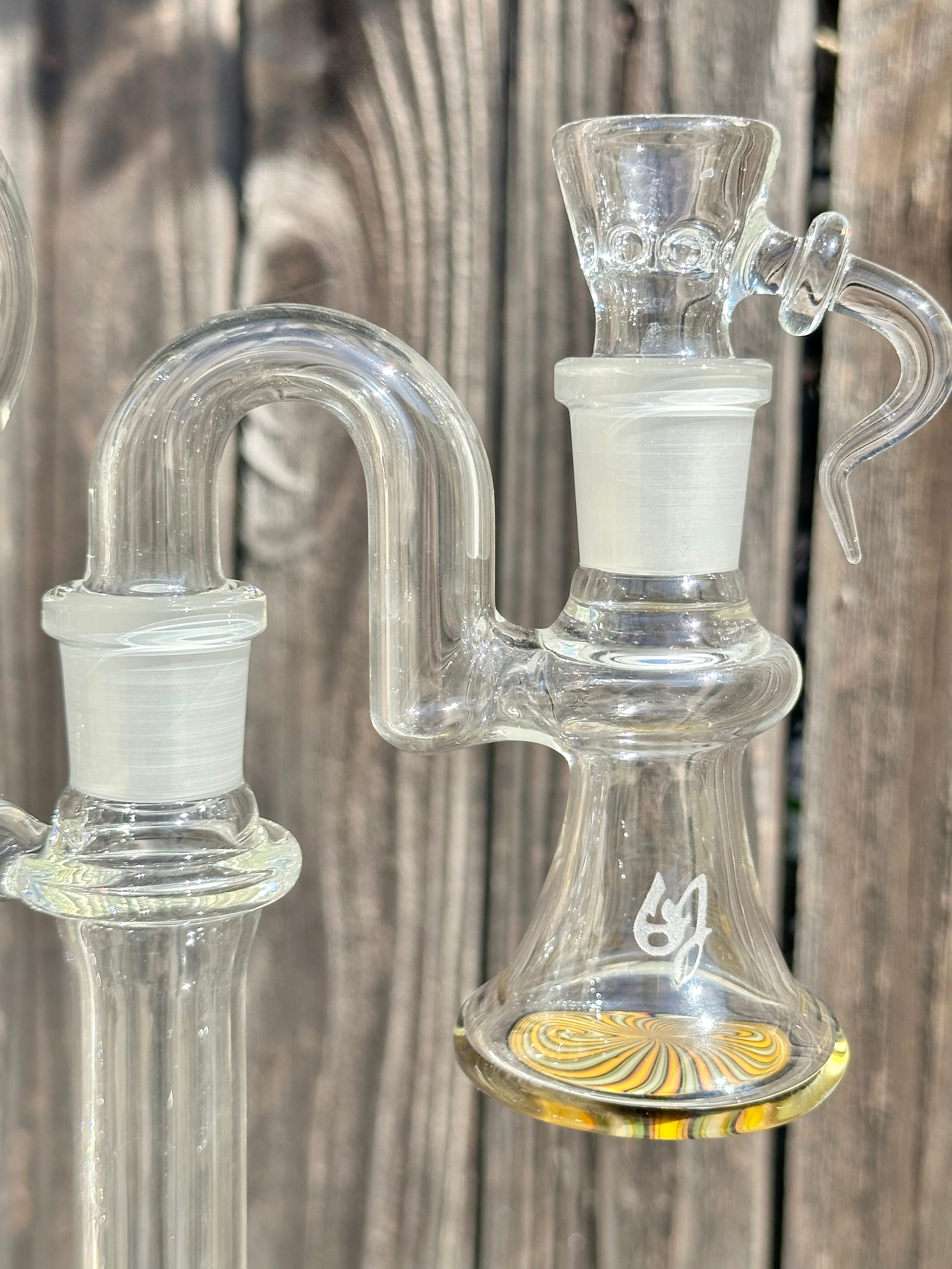 Frito Glass Dually - Volcano -Volcano Fritocycler