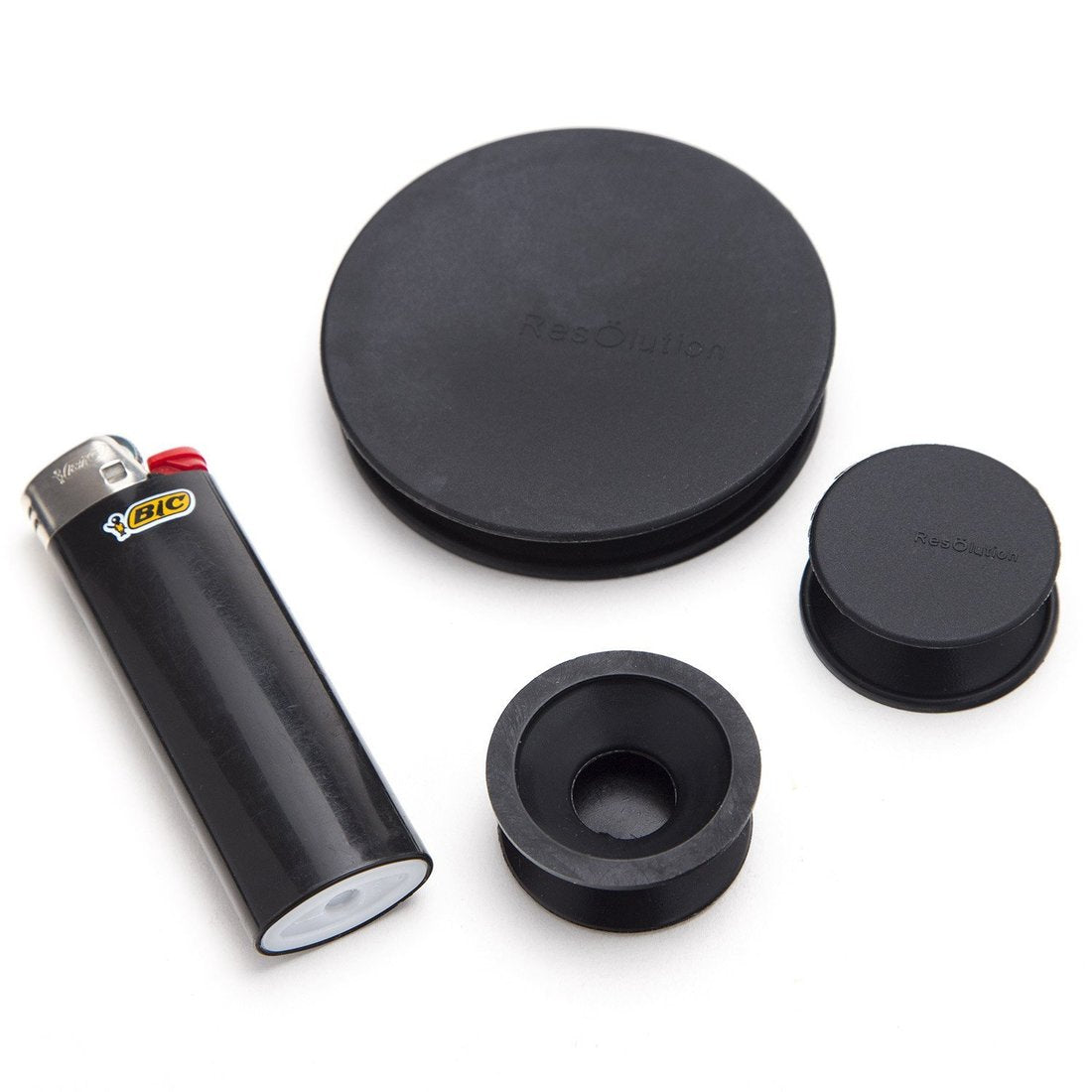 Resolution Res Caps for Bong Cleaning - Black - TheSmokeyMcPotz Collection 