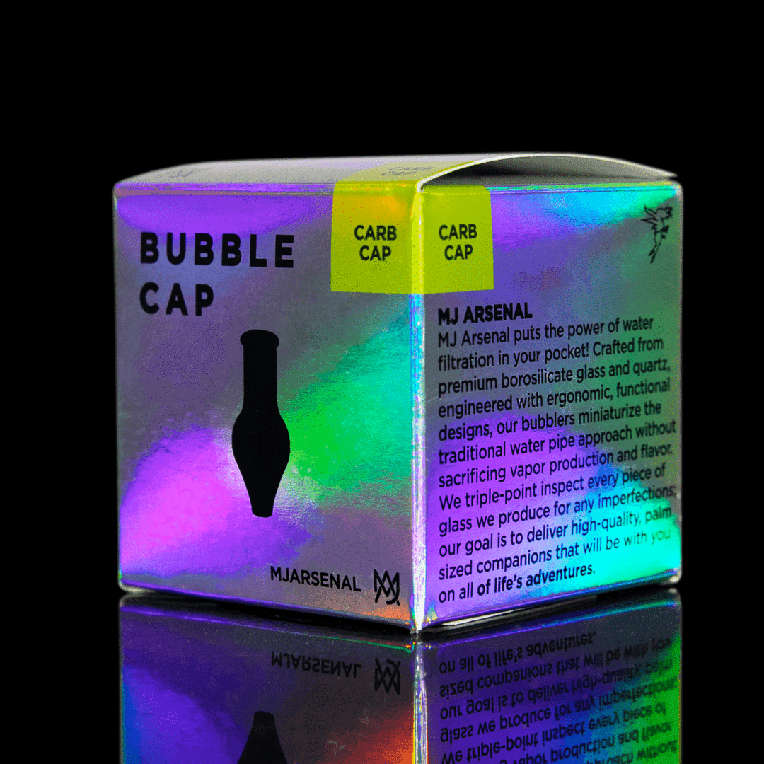 MJ Arsenal Bubble Carb Cap - LE (Iriedescent) - TheSmokeyMcPotz Collection 