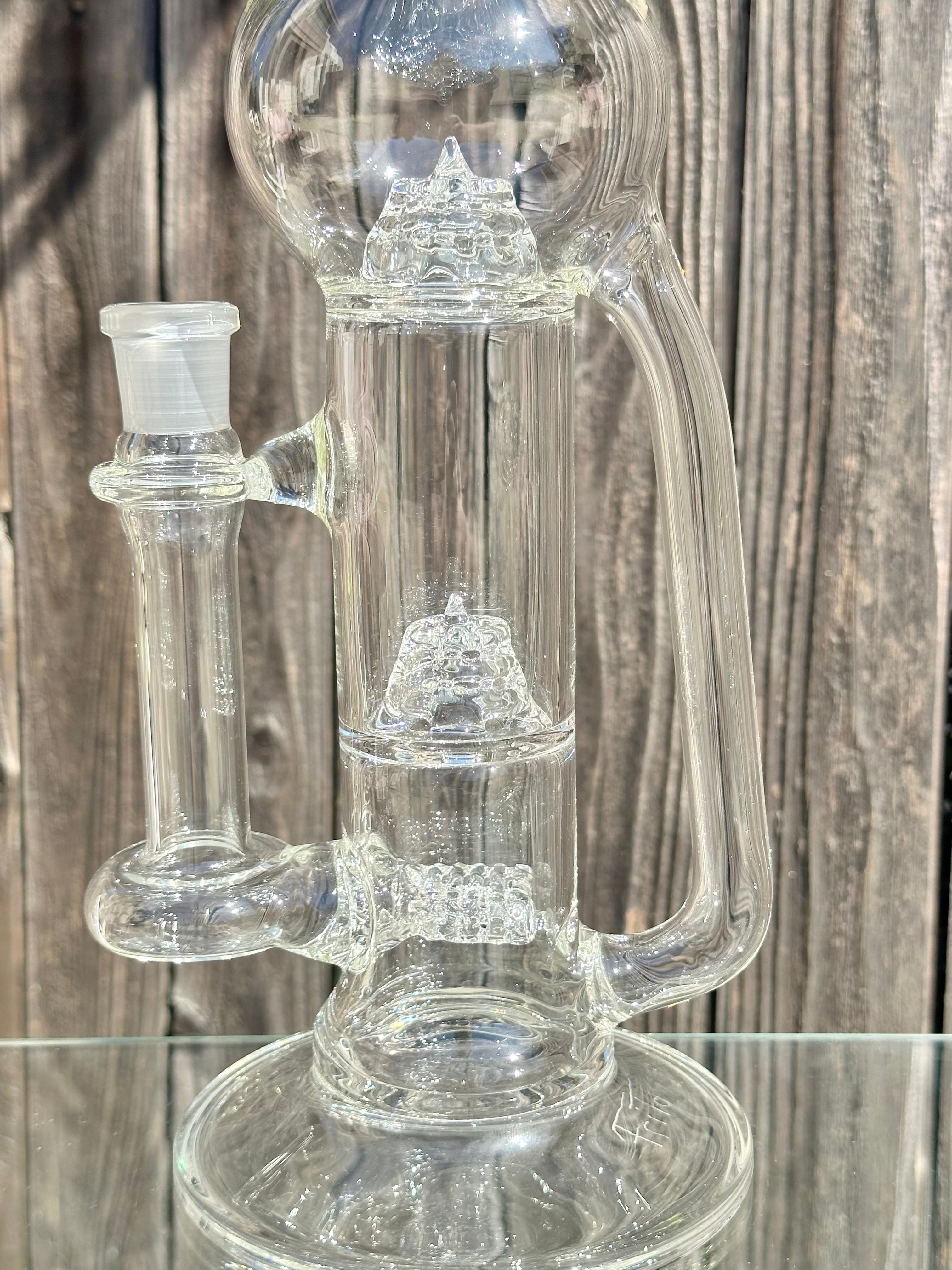 Frito Glass Dually - Volcano -Volcano Fritocycler
