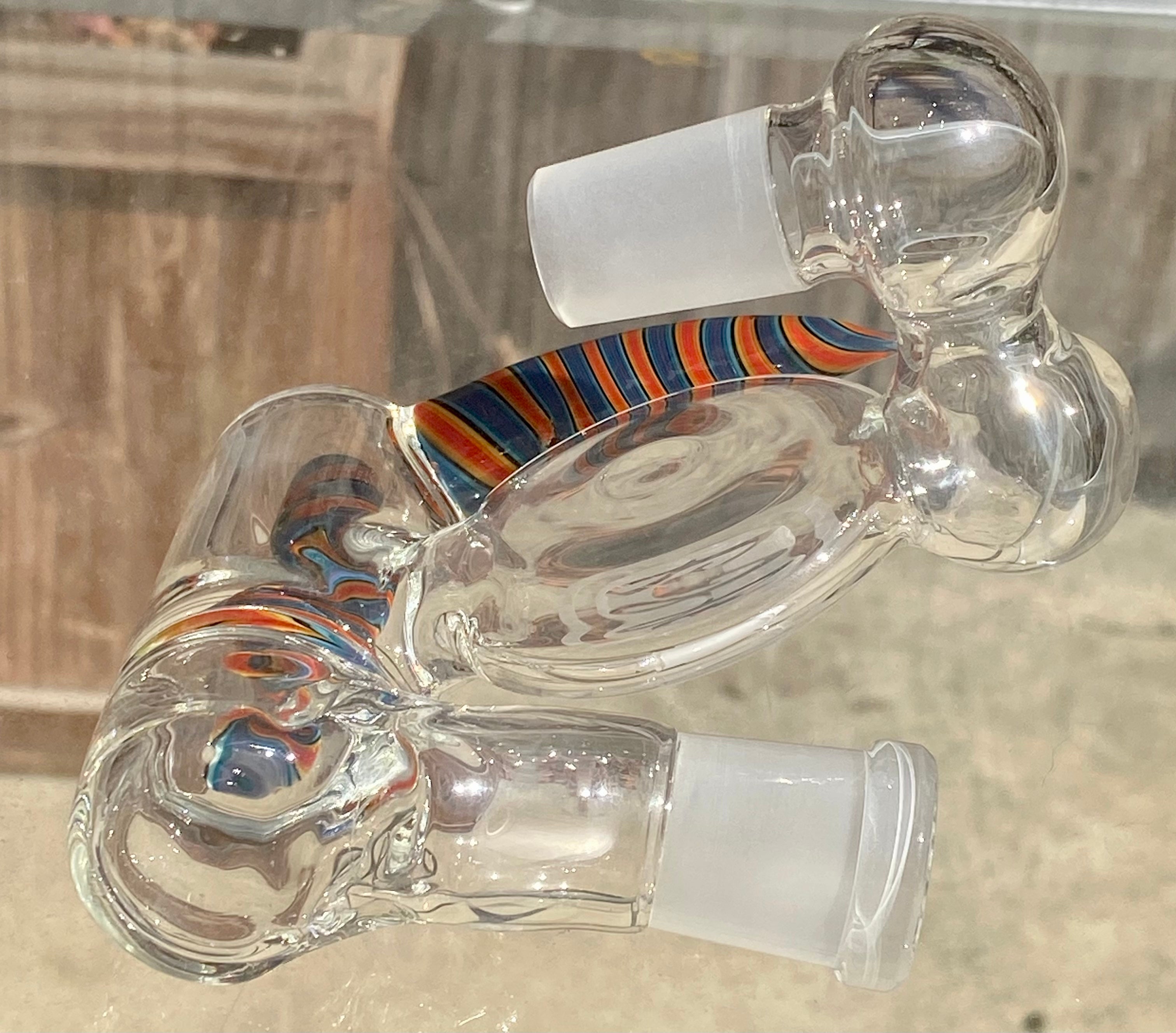 OJ Flame 18mm 90 Degree Inline Ashcatcher