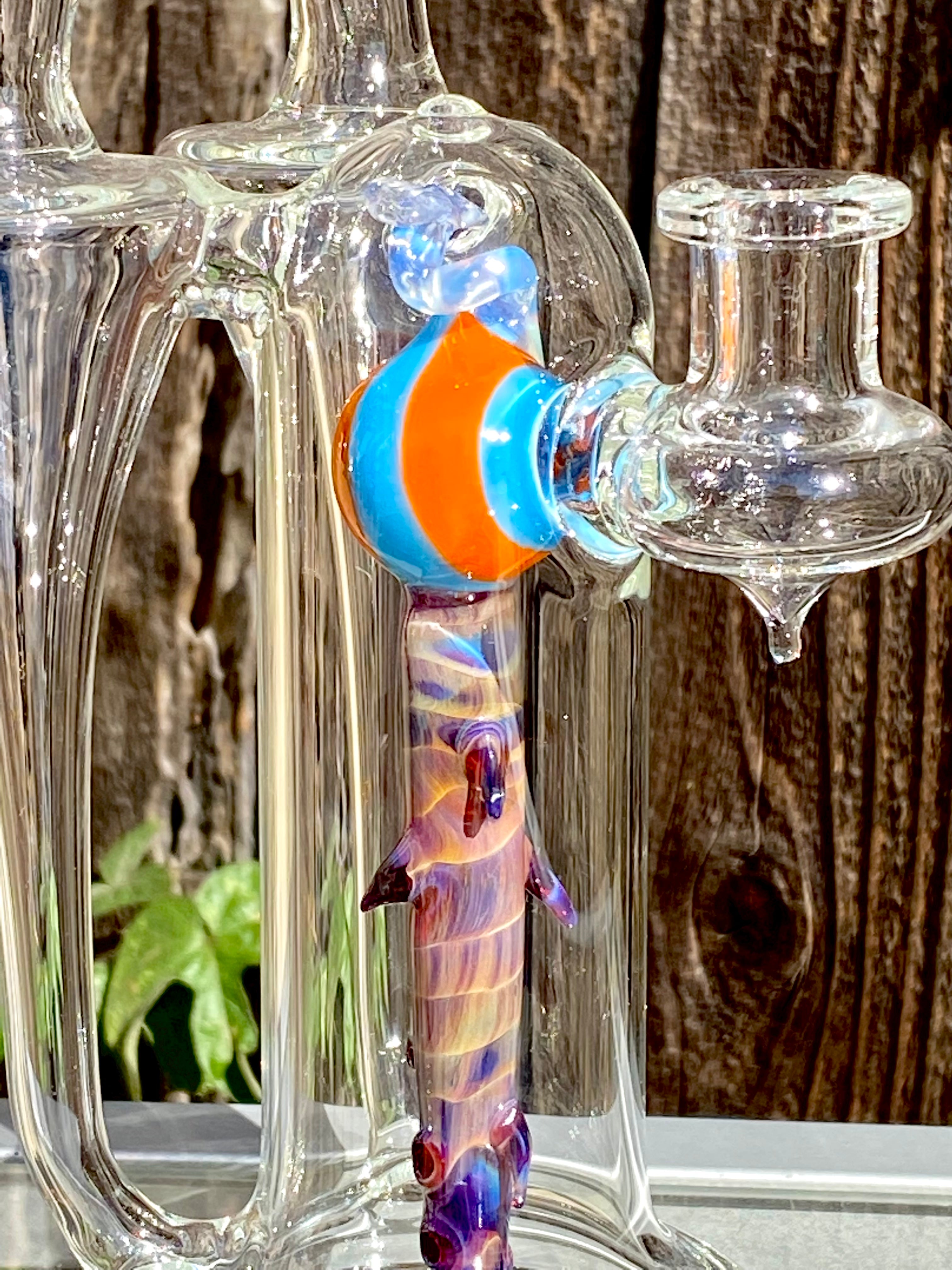 Getz Funktional Seedling Specimen Double Recycler Orange/Blue 10mm