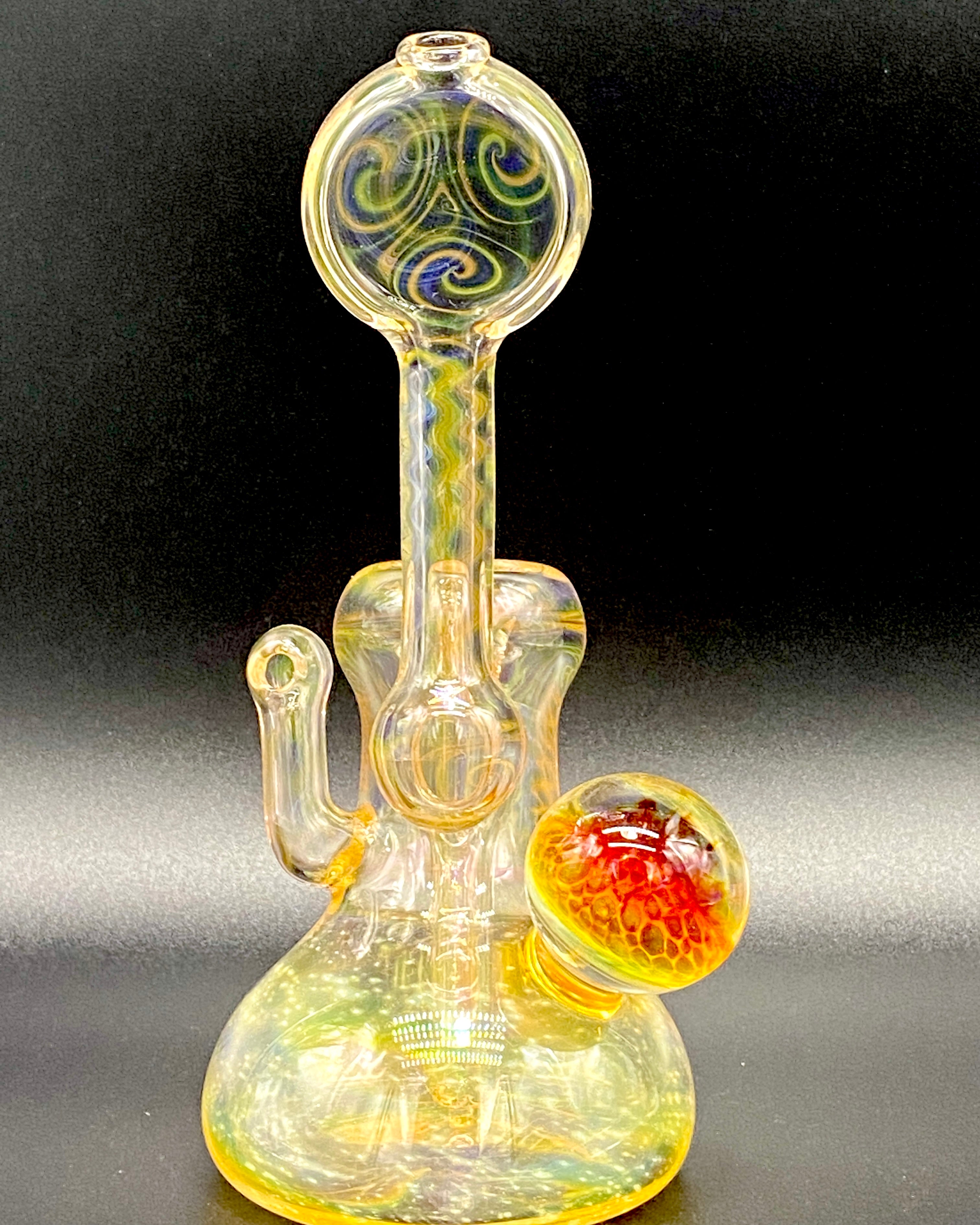 DJack Fully Fumed Snorkel Bubbler - TheSmokeyMcPotz Collection 