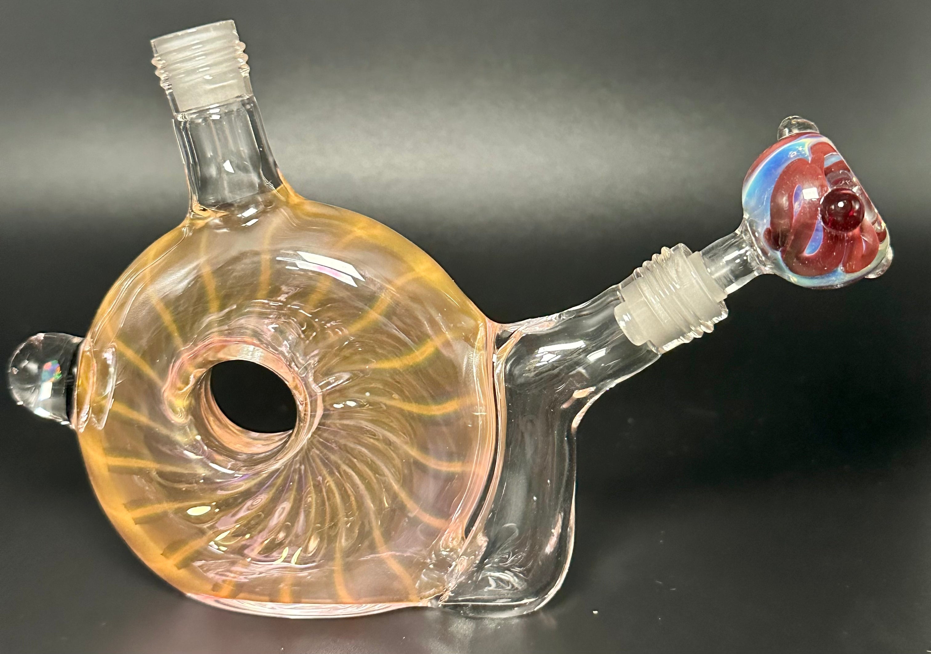 DESHIELDS PINK FUME FLASK RIG