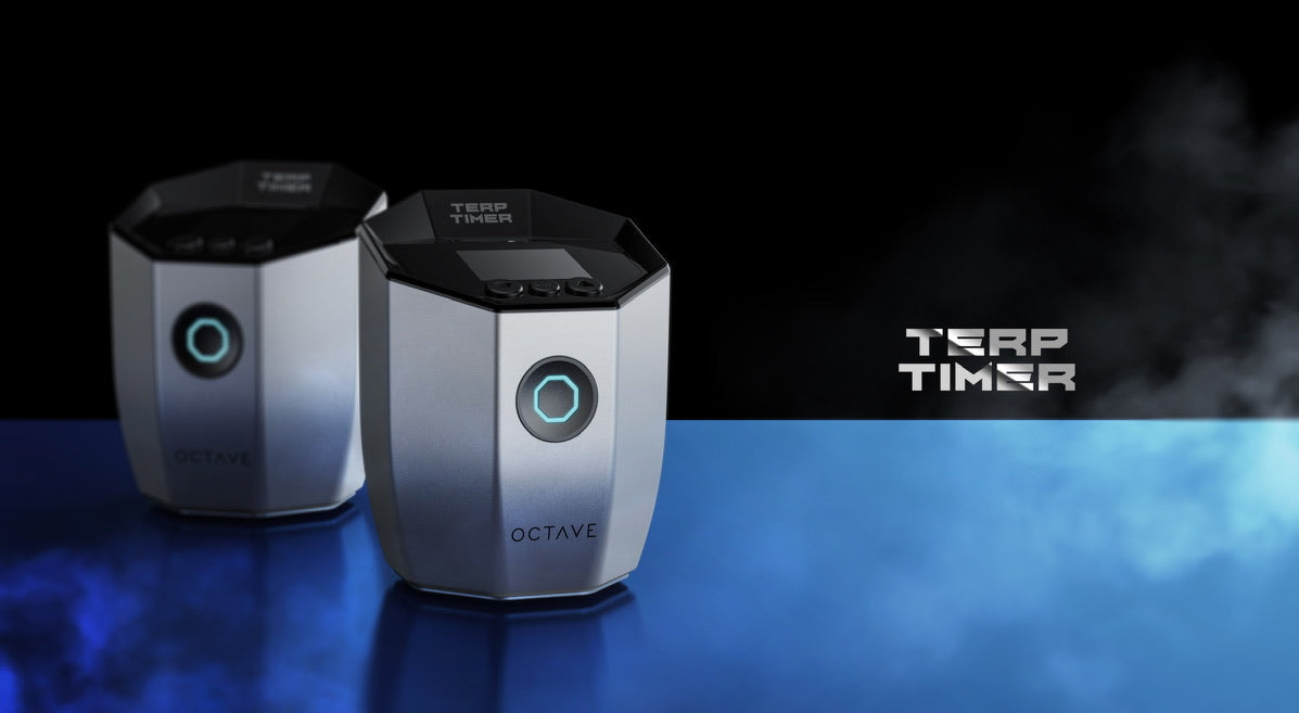 Terp Timer By OCTAVE (Silver Aloy) - TheSmokeyMcPotz Collection 