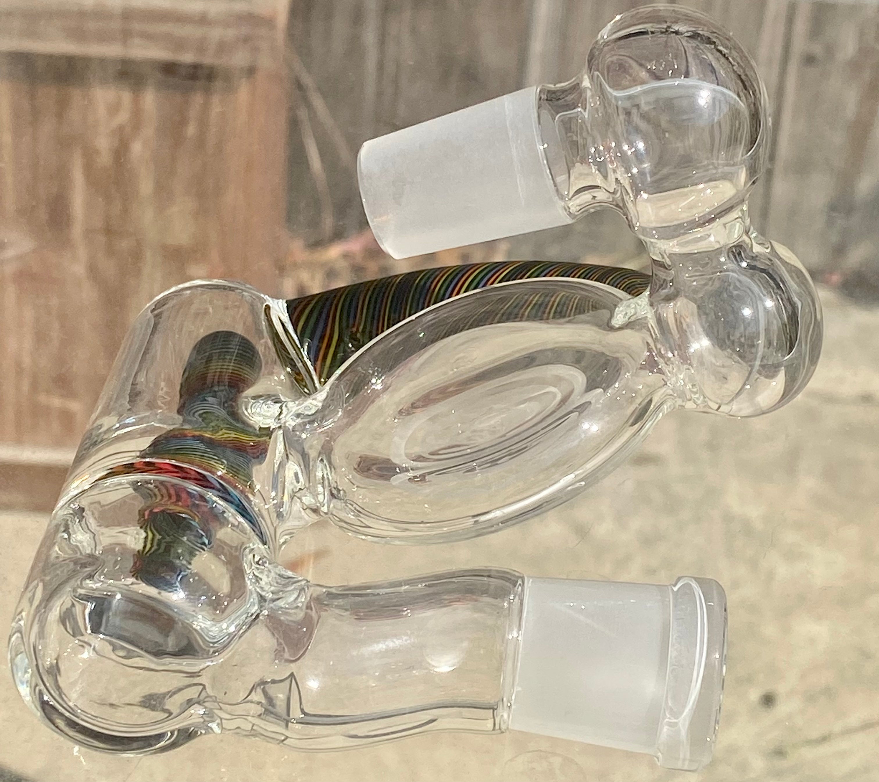 OJ Flame 18mm 90 Degree Inline Ashcatcher