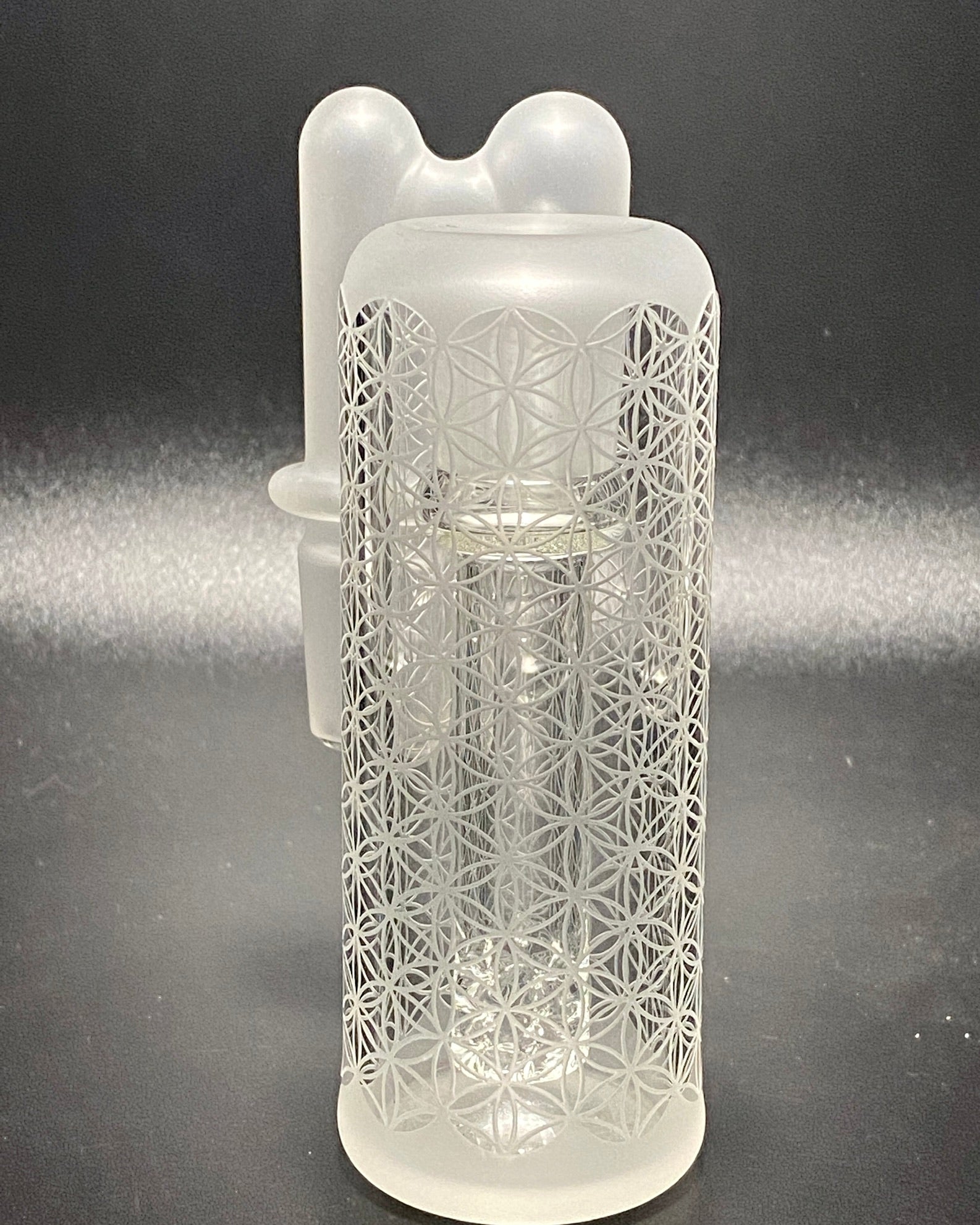 Seed of Life 18mm Sacred-G Ash Catcher - TheSmokeyMcPotz Collection 